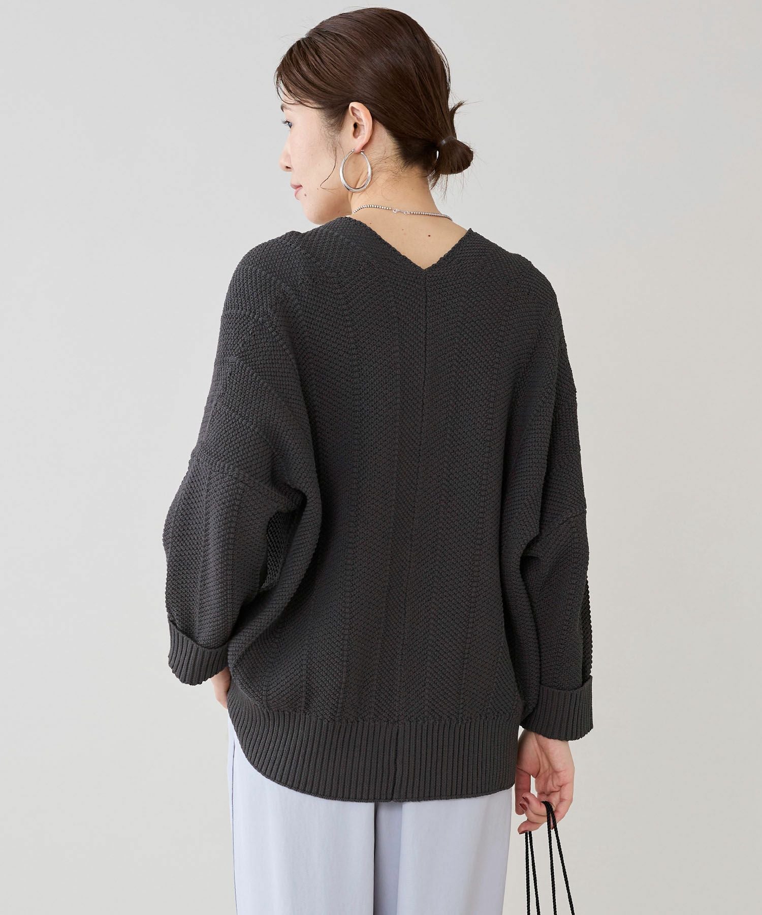 marmors】herringbone knit cardigan | MICA&DEAL ONLINE STORE