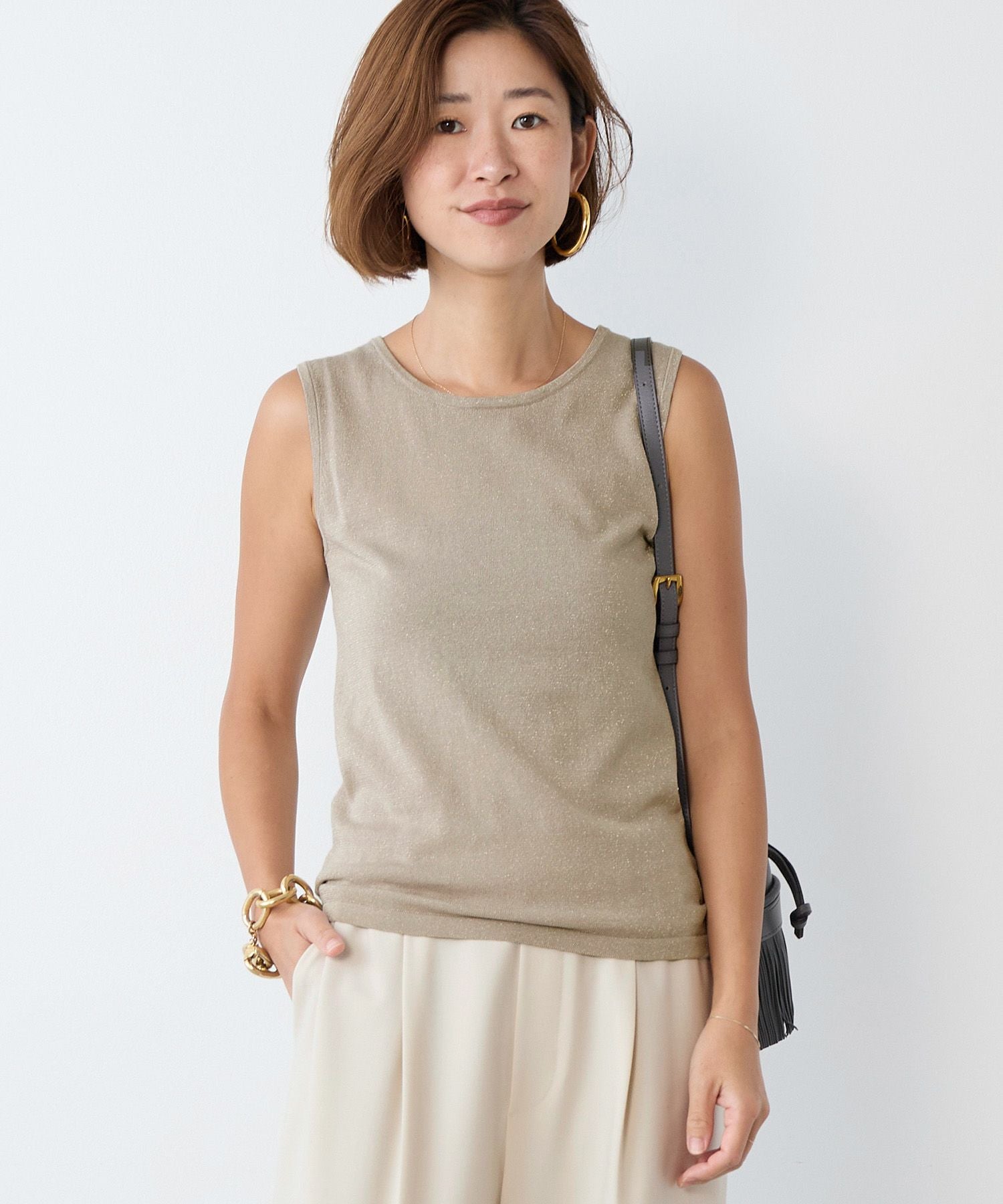 ラメニットタンクトップ | MICA&DEAL ONLINE STORE