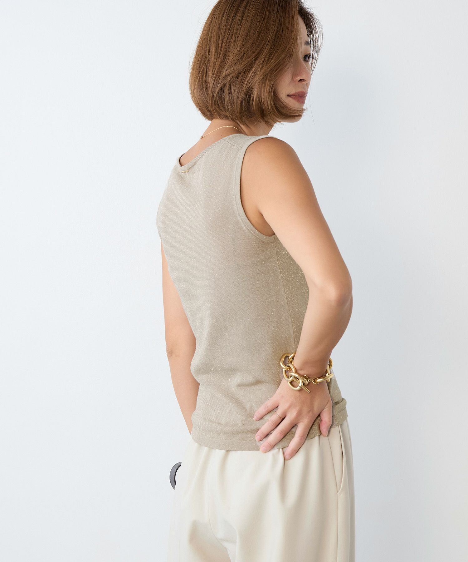 ラメニットタンクトップ | MICA&DEAL ONLINE STORE