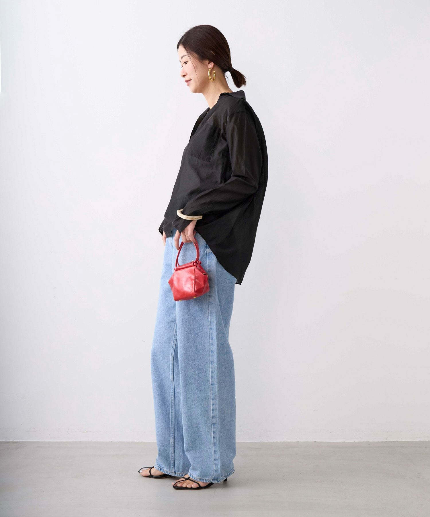TICCA】コットンシルクスキッパーシャツ | MICA&DEAL ONLINE STORE