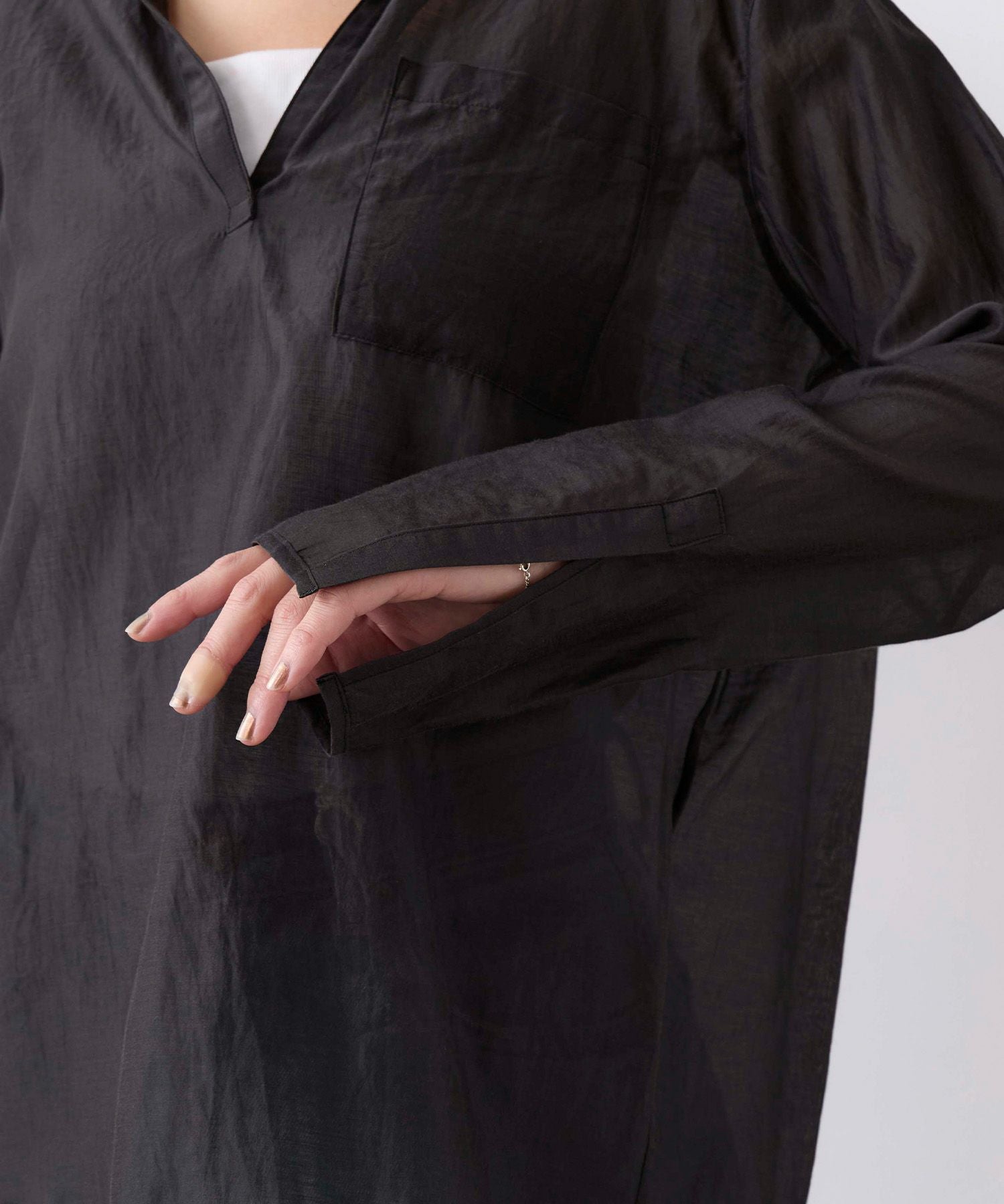 TICCA】コットンシルクスキッパーシャツ | MICA&DEAL ONLINE STORE