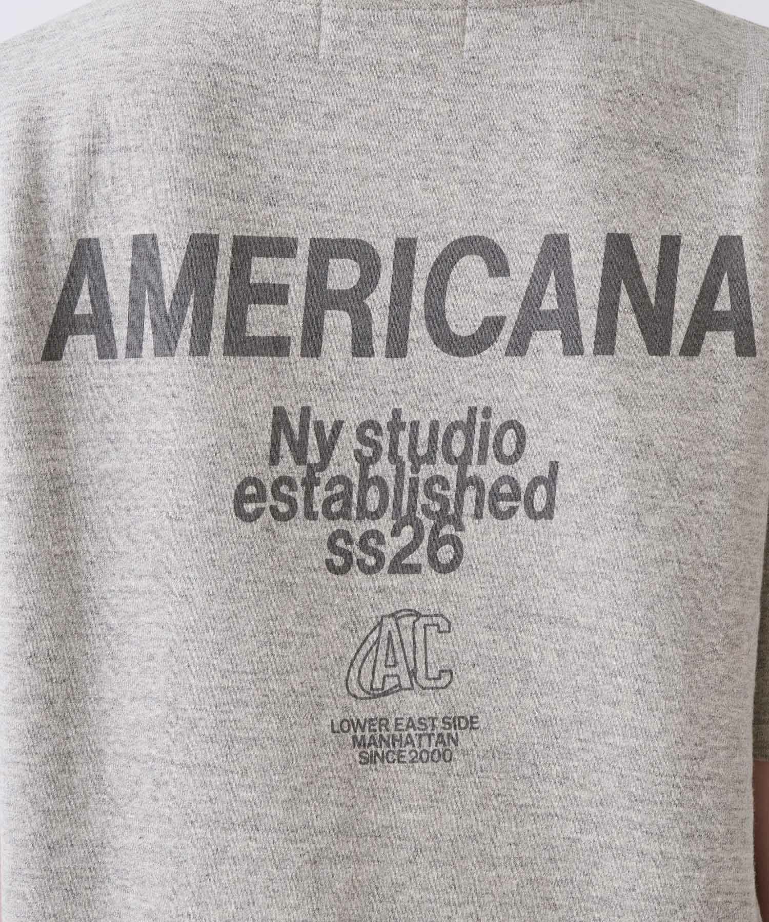 AMERICANA】別注-バックロゴ裏毛スウェット | MICA&DEAL ONLINE STORE