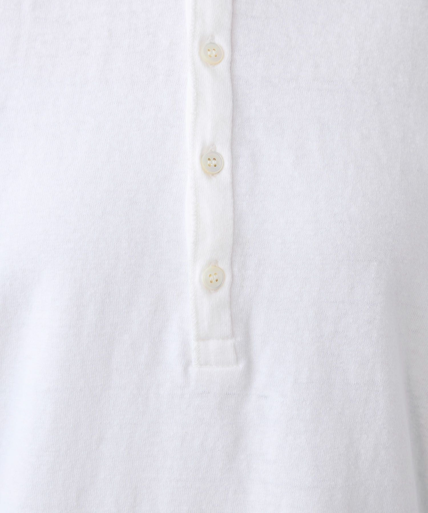 AMERICANA】別注-前後2WAYヘンリーネックロングT-shirt | MICA&DEAL
