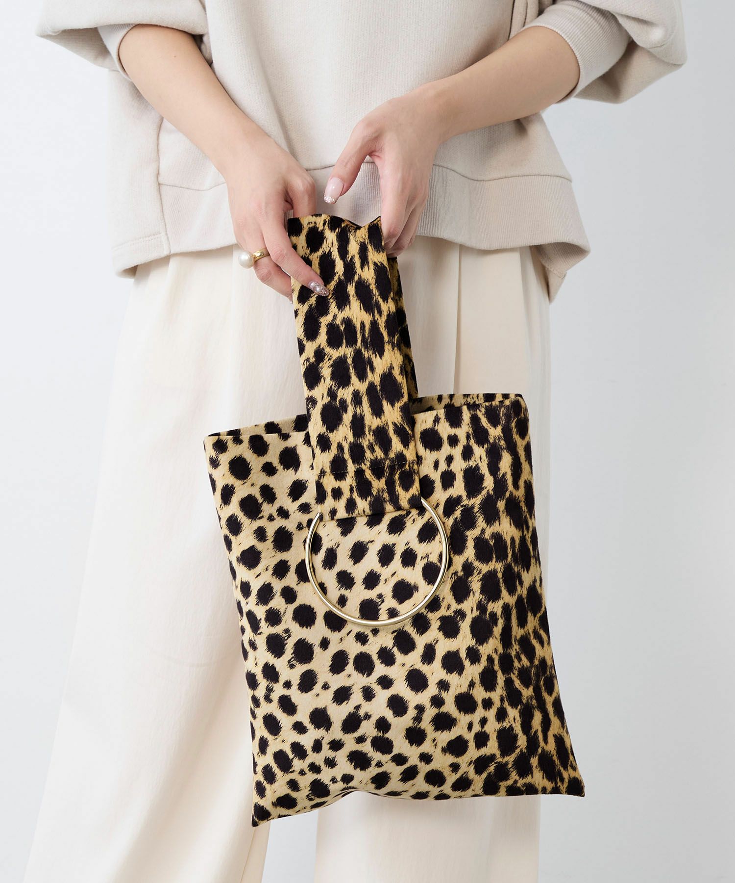 LERET.H】レオパードトートバッグ | MICA&DEAL ONLINE STORE