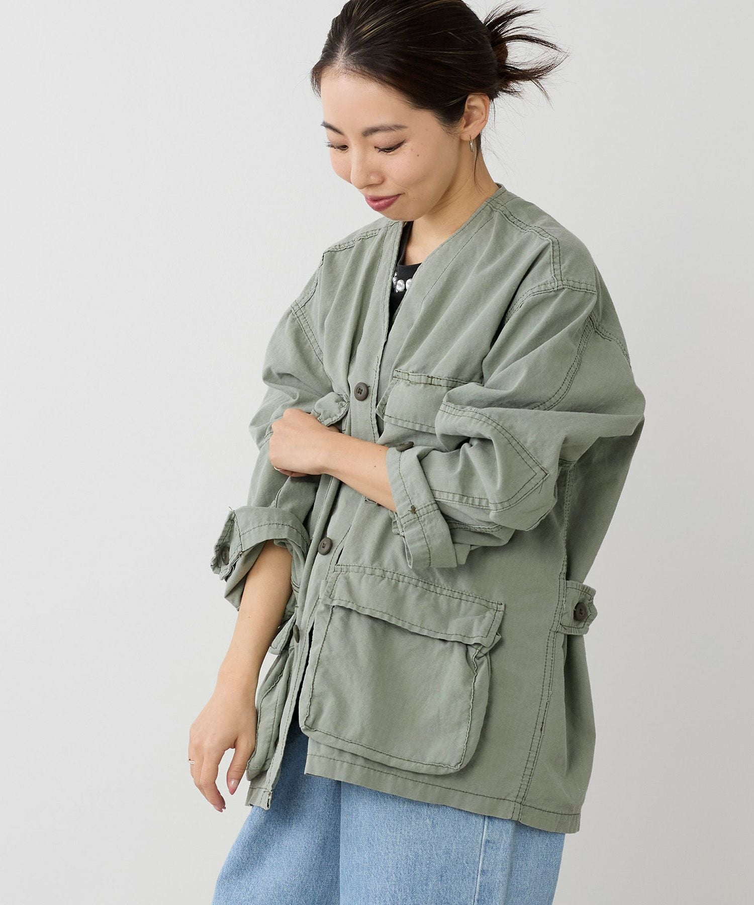 ROTHCO】ノーカラーミリタリージャケット | MICA&DEAL ONLINE STORE