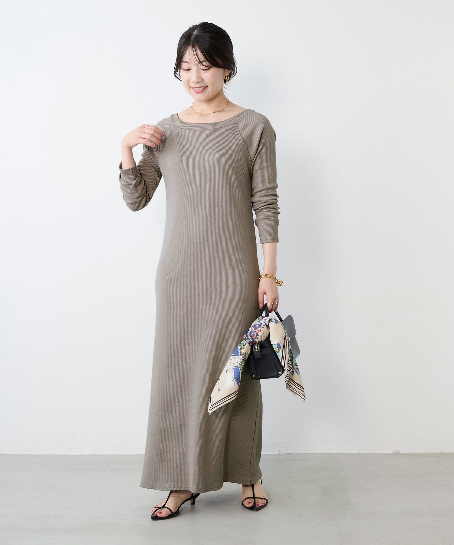 カットリブロングワンピース | MICA&DEAL ONLINE STORE