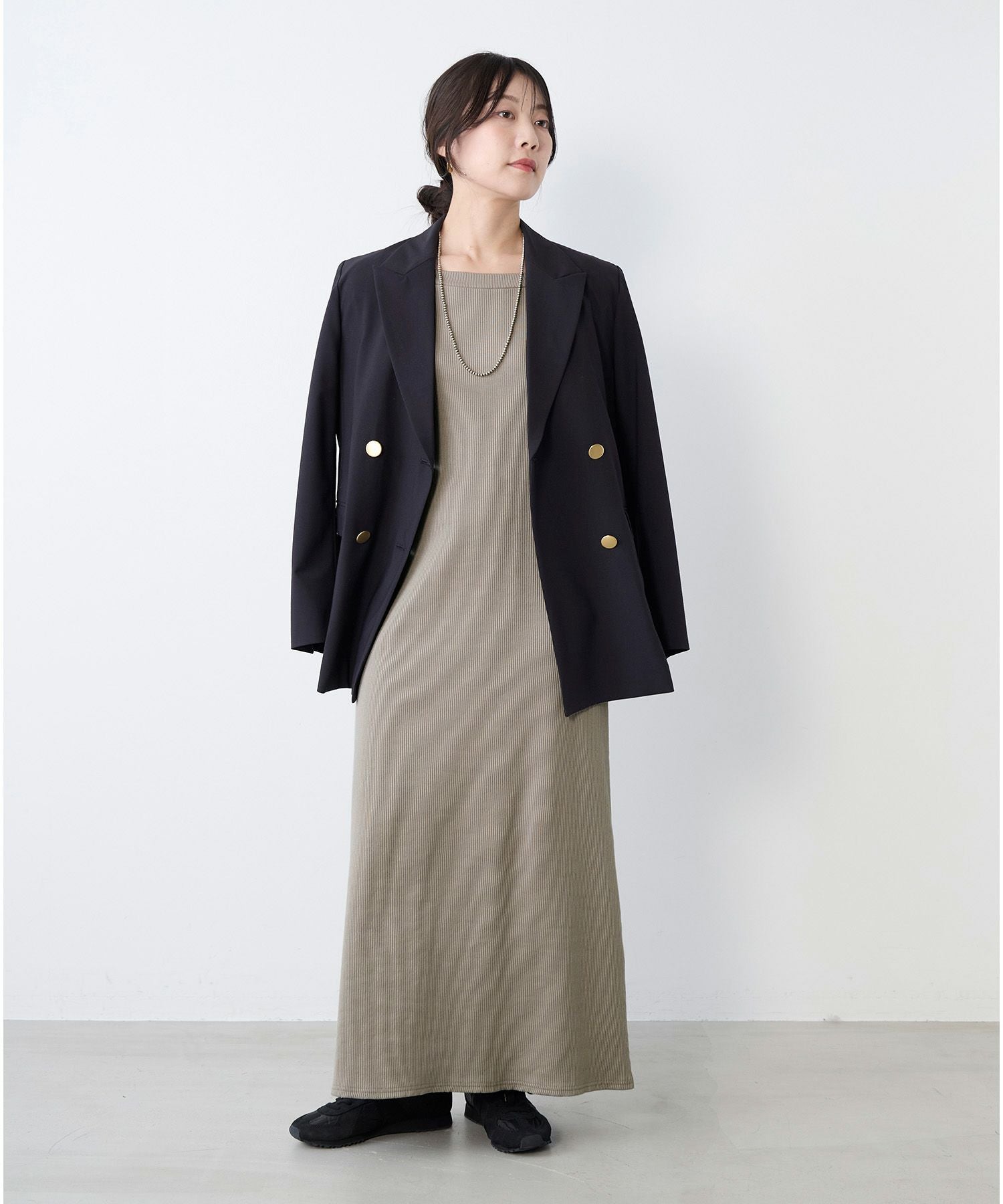 50%off]カットリブロングワンピース | MICA&DEAL ONLINE STORE