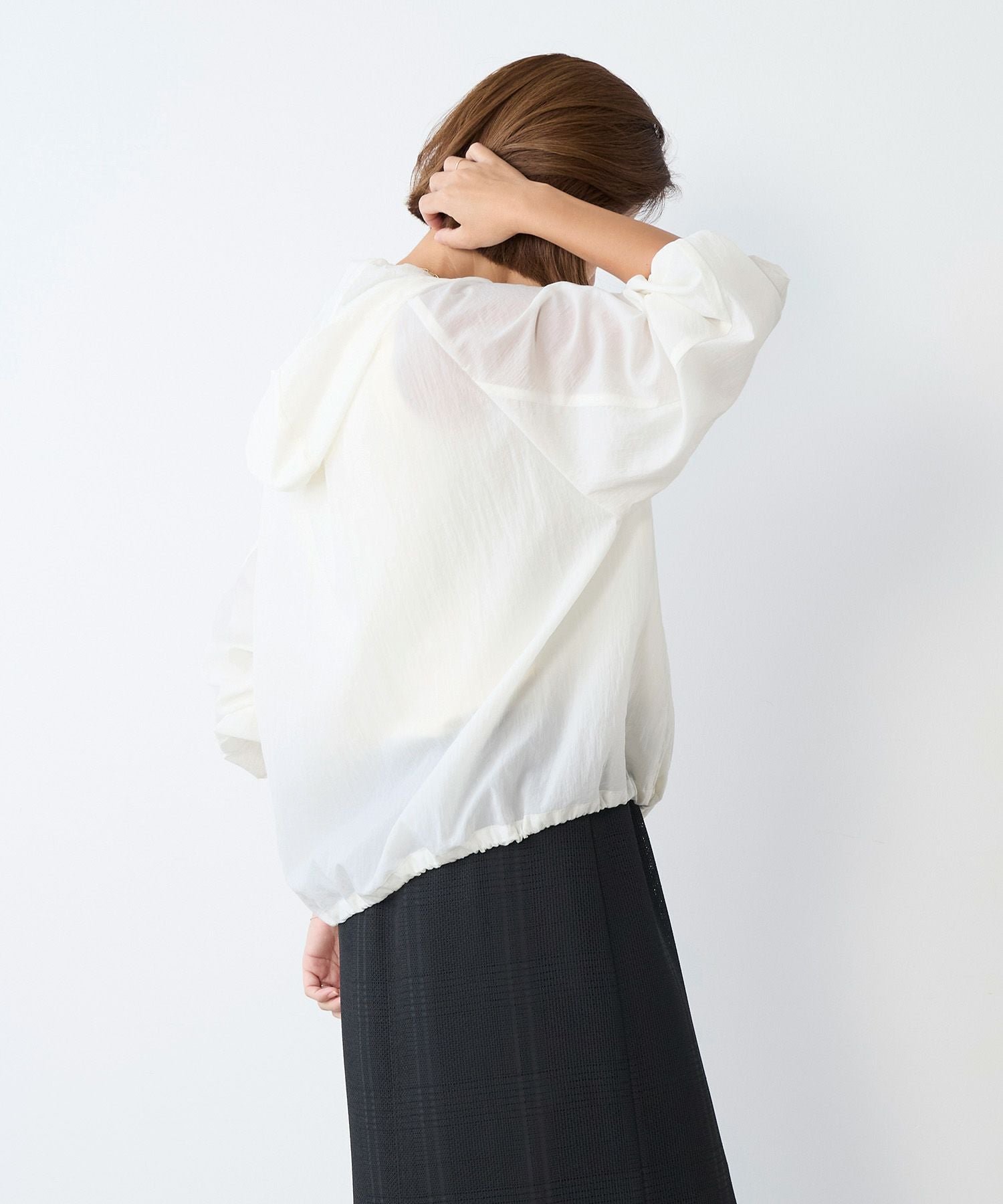撥水-シアーフーデットブルゾン | MICA&DEAL ONLINE STORE