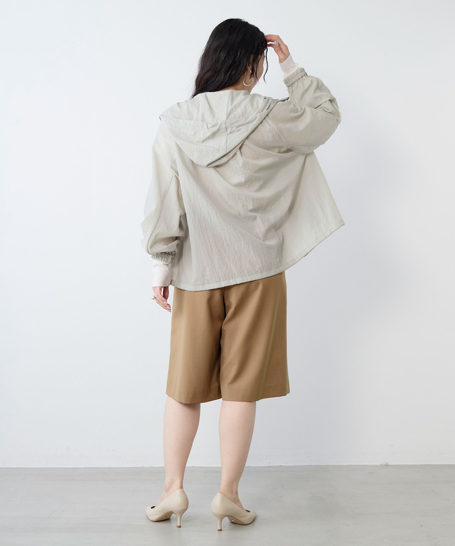 撥水-シアーフーデットブルゾン | MICA&DEAL ONLINE STORE