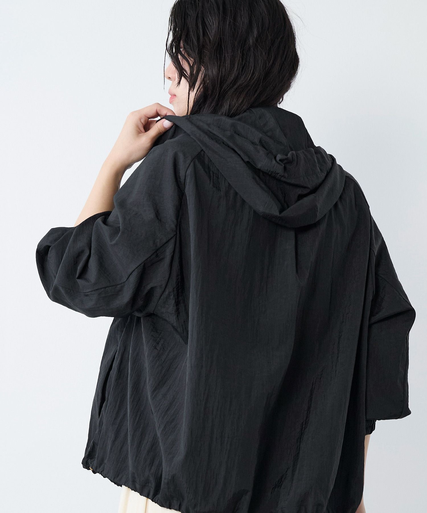 撥水-シアーフーデットブルゾン | MICA&DEAL ONLINE STORE