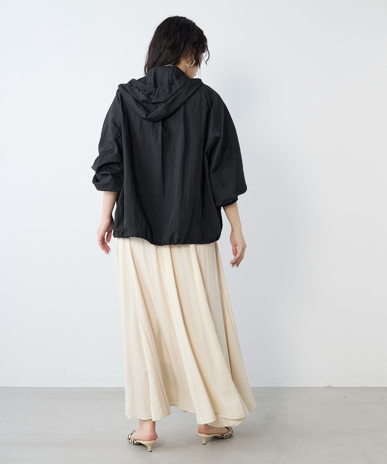 撥水-シアーフーデットブルゾン | MICA&DEAL ONLINE STORE
