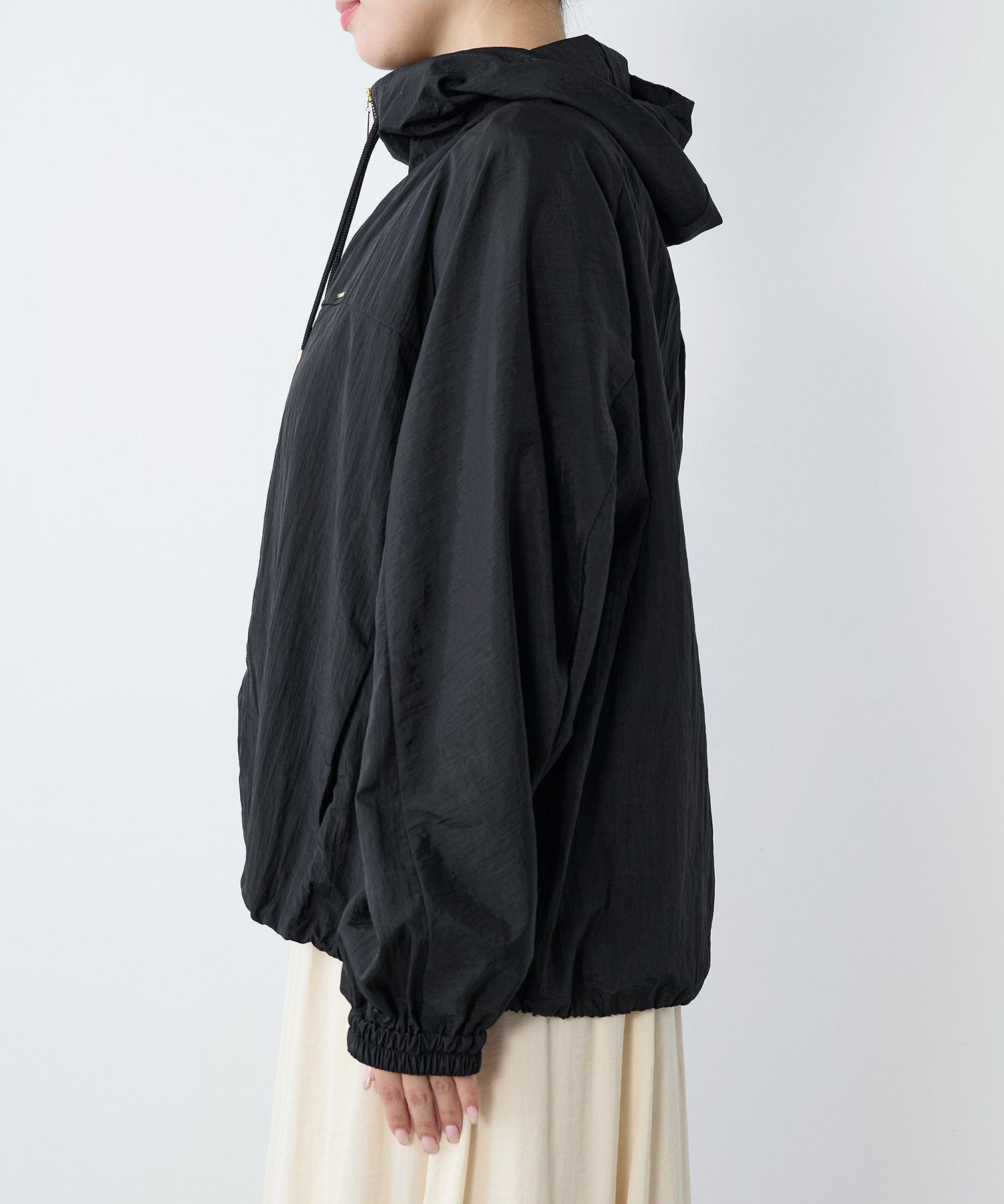 撥水-シアーフーデットブルゾン | MICA&DEAL ONLINE STORE