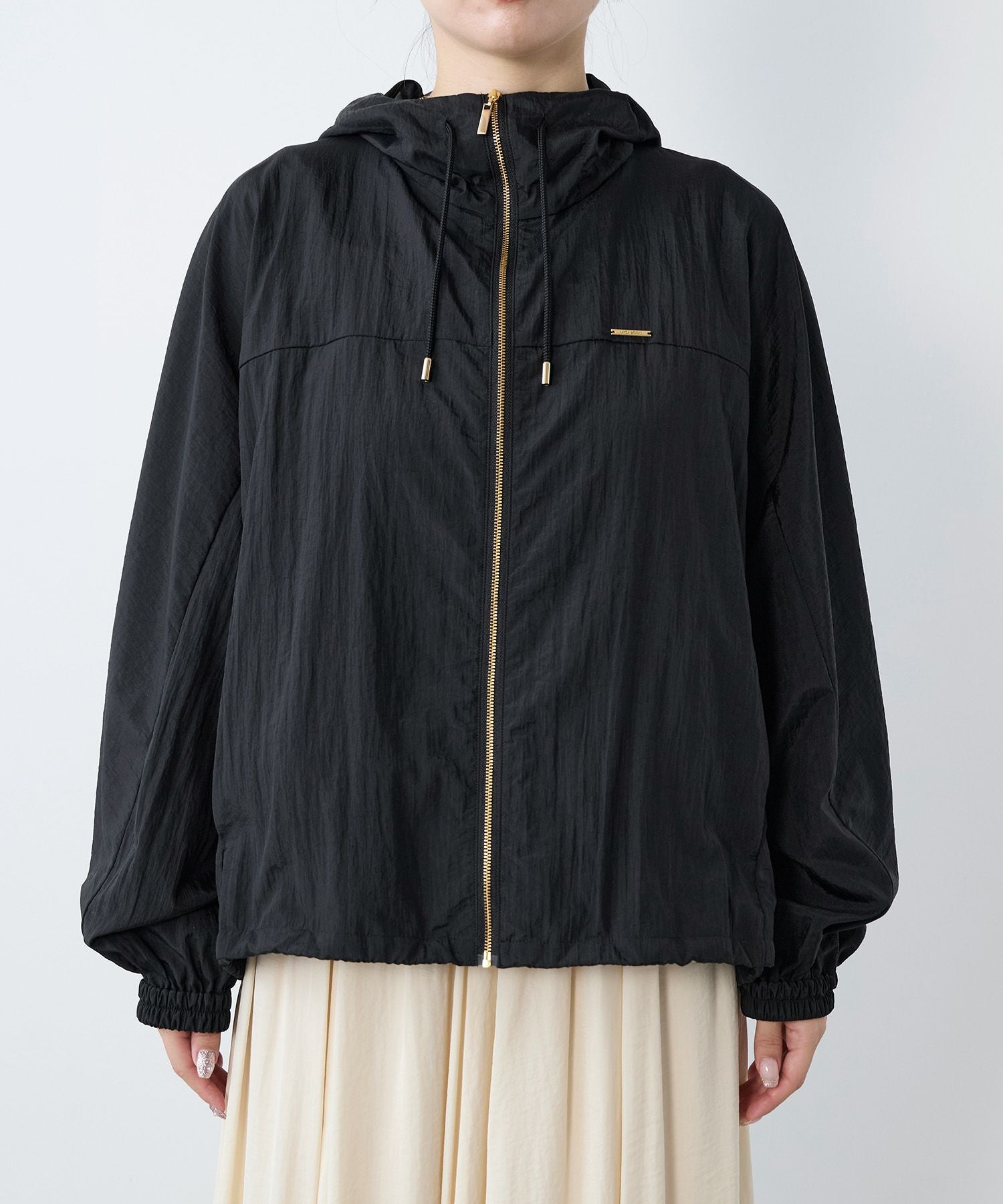 撥水-シアーフーデットブルゾン | MICA&DEAL ONLINE STORE