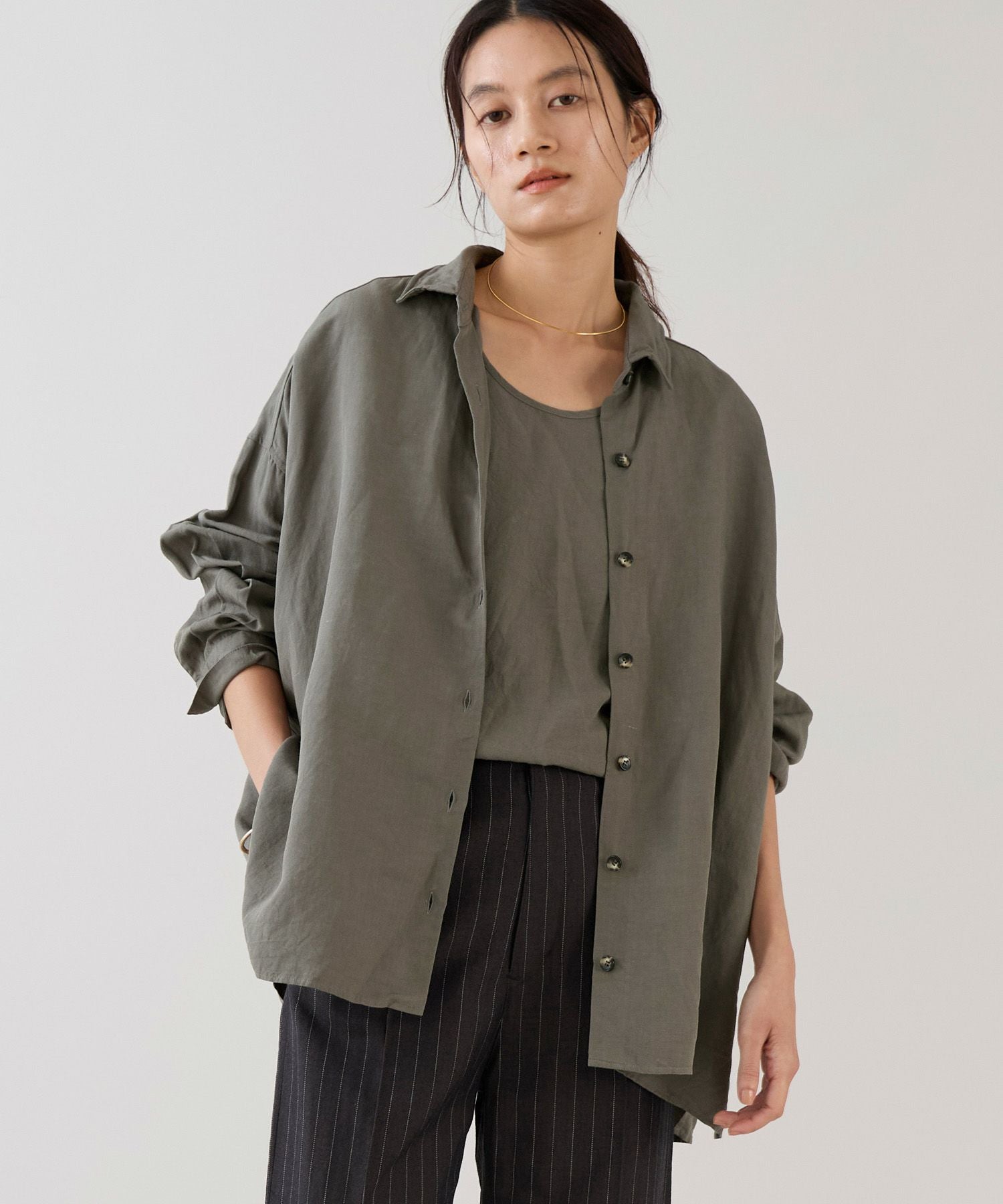 marmors】wire shirt + tank top | MICA&DEAL ONLINE STORE