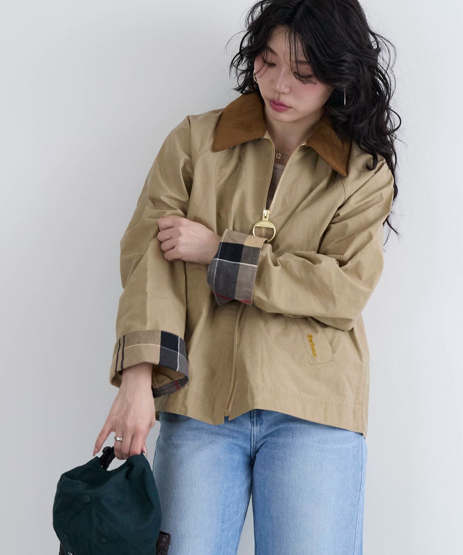 Barbour】カトリンコットンカジュアルジャケット-CATLIN CASUAL JACKET