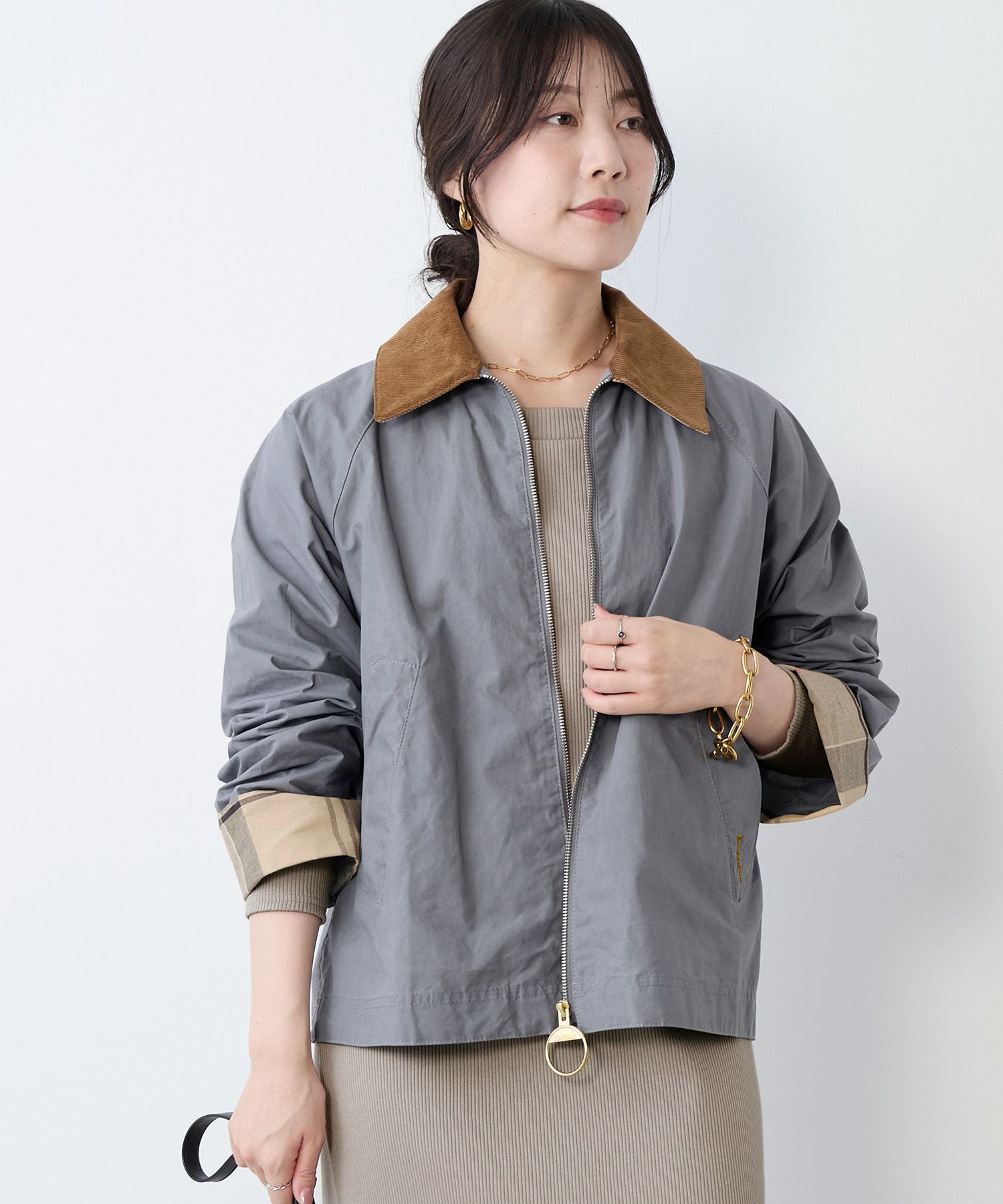 Barbour】カトリンコットンカジュアルジャケット-CATLIN CASUAL JACKET