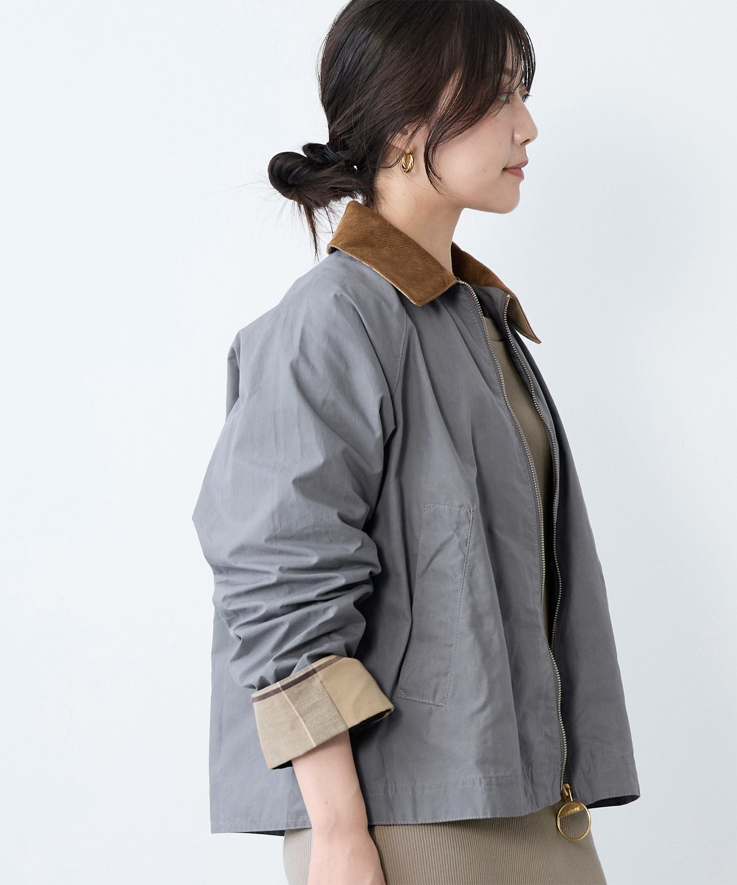 Barbour】カトリンコットンカジュアルジャケット-CATLIN CASUAL JACKET