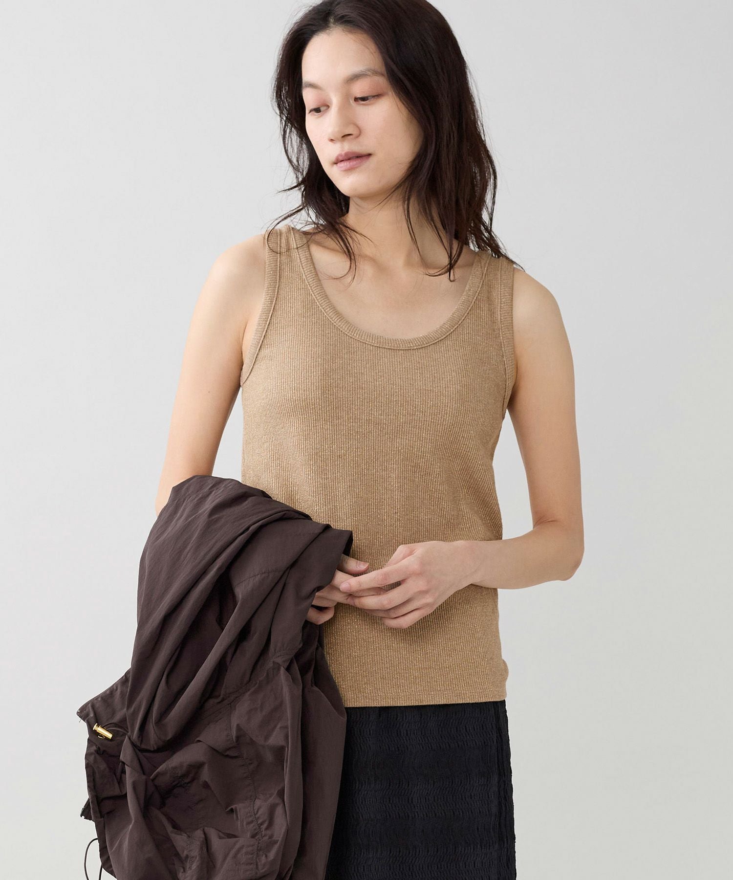 marmors】glitter basic tanktop | MICA&DEAL ONLINE STORE