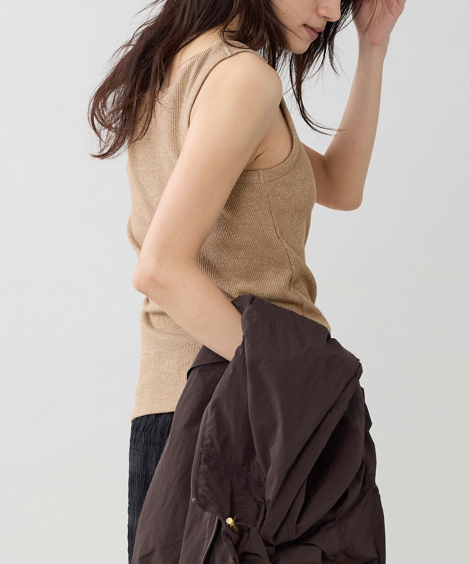 marmors】glitter basic tanktop | MICA&DEAL ONLINE STORE