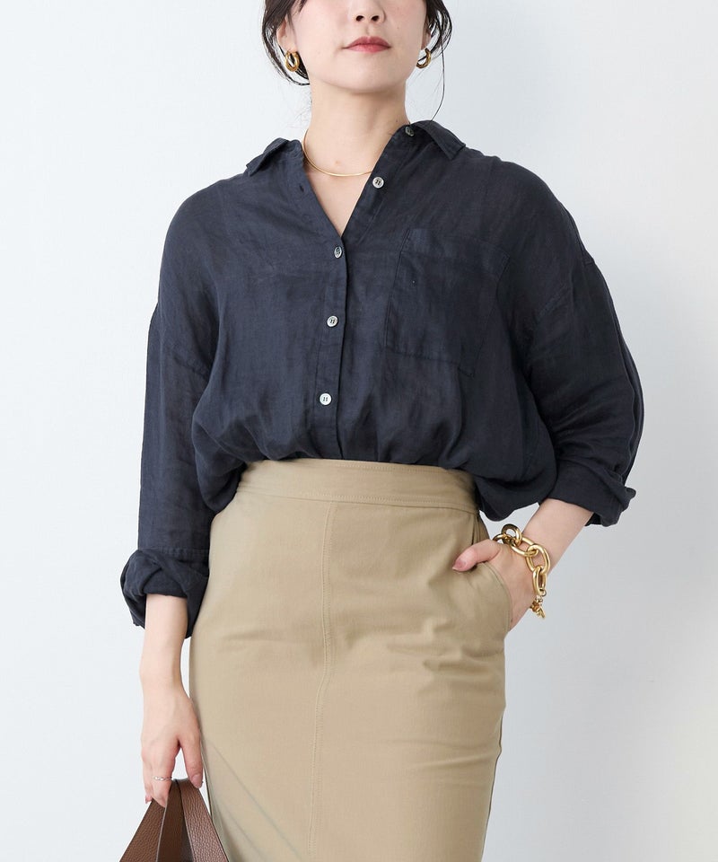 40%off]ウォッシュドリネンシャツ | MICA&DEAL ONLINE STORE
