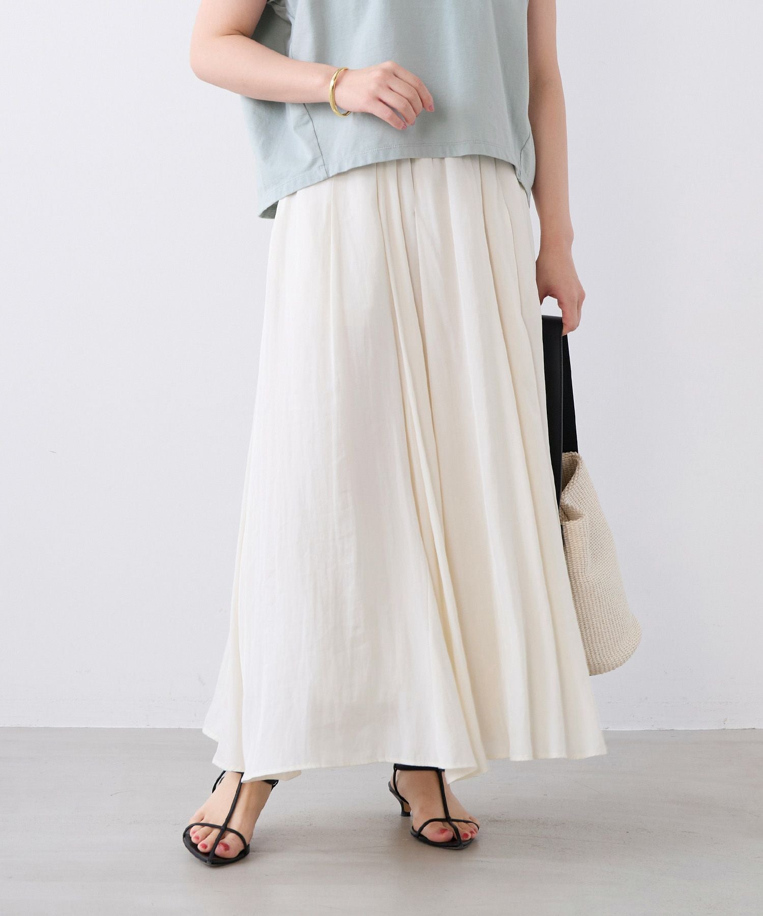 タックギャザースカート | MICA&DEAL ONLINE STORE
