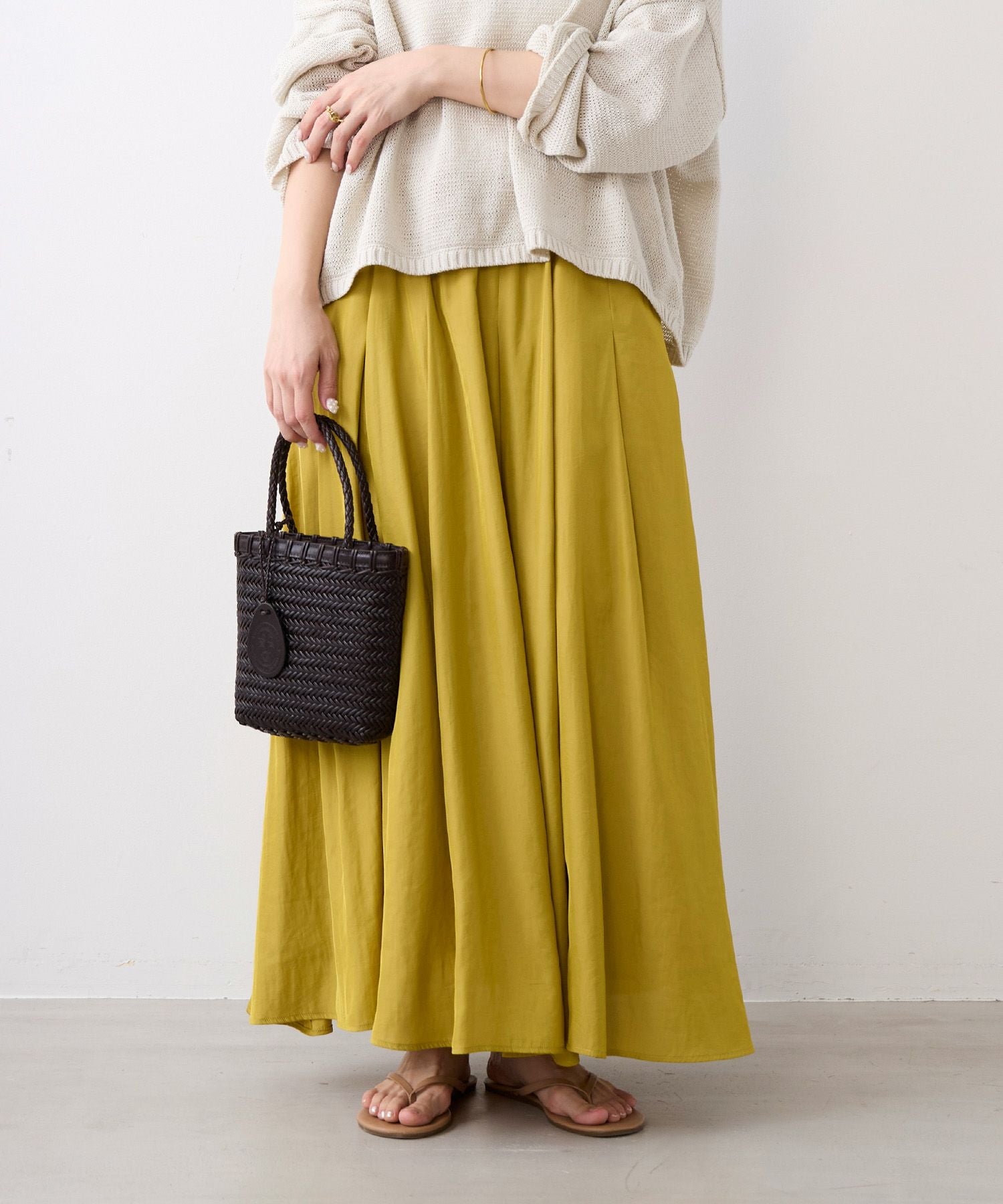 タックギャザースカート | MICA&DEAL ONLINE STORE