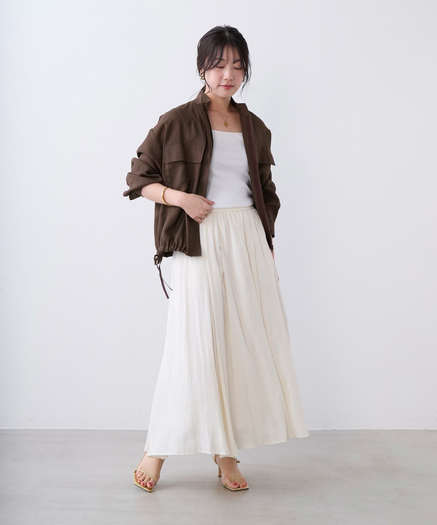 タックギャザースカート | MICA&DEAL ONLINE STORE