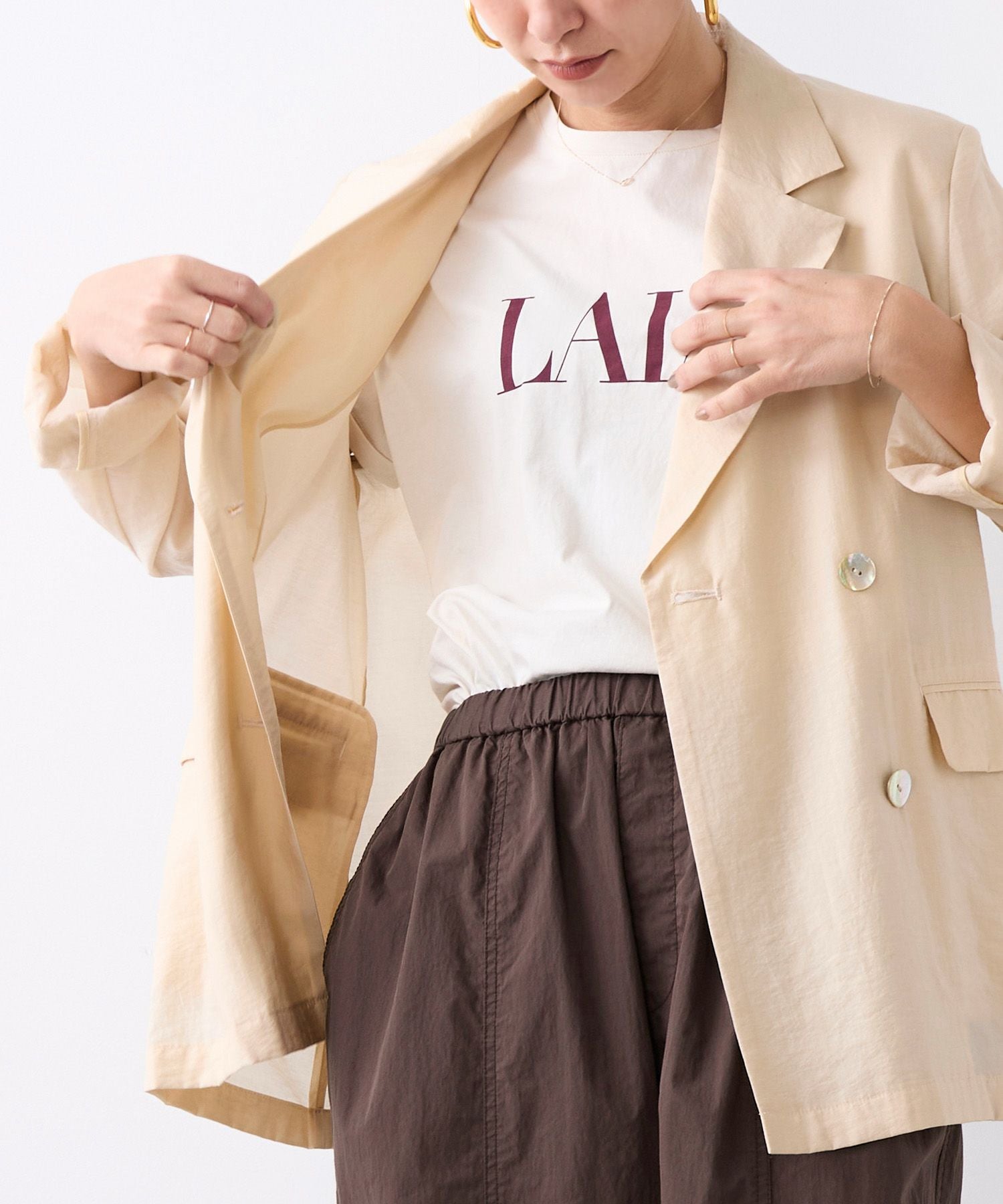 シアージャケット | MICA&DEAL ONLINE STORE
