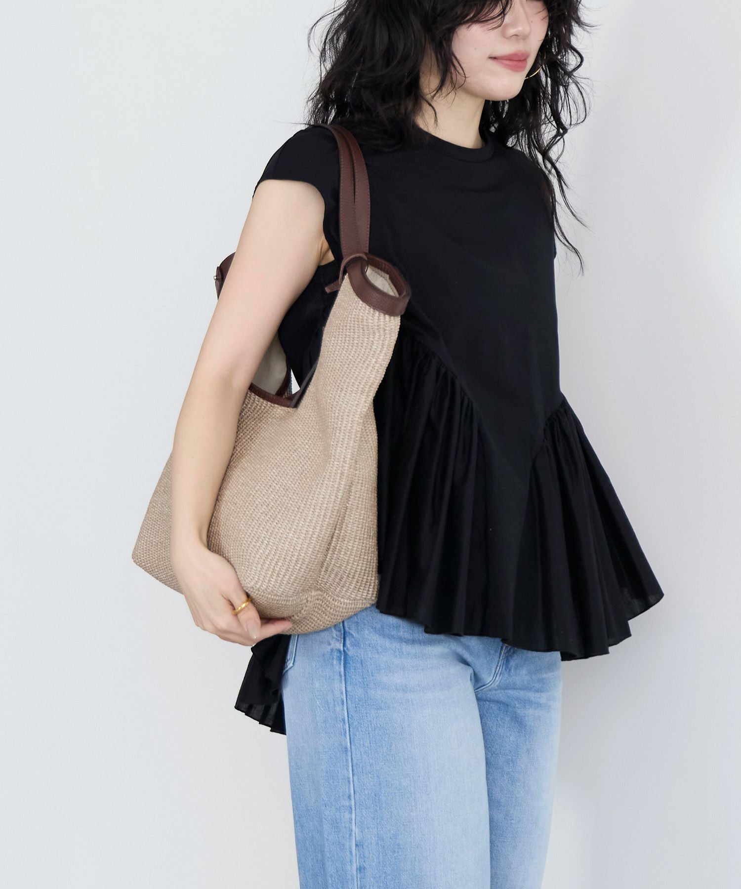 MARCO MASI】ラフィア風ハンドバッグ | MICA&DEAL ONLINE STORE