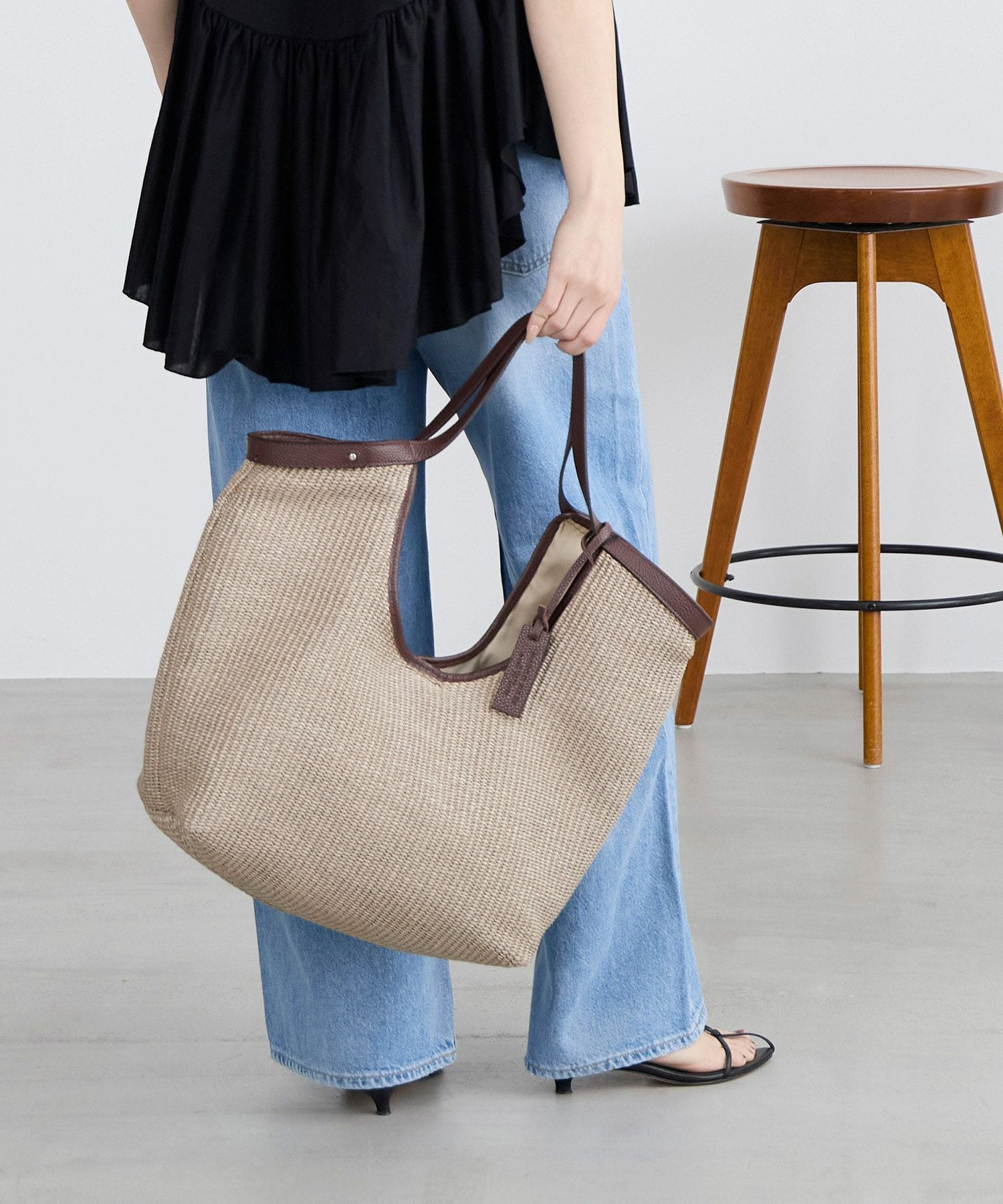 MARCO MASI】ラフィア風ハンドバッグ | MICA&DEAL ONLINE STORE