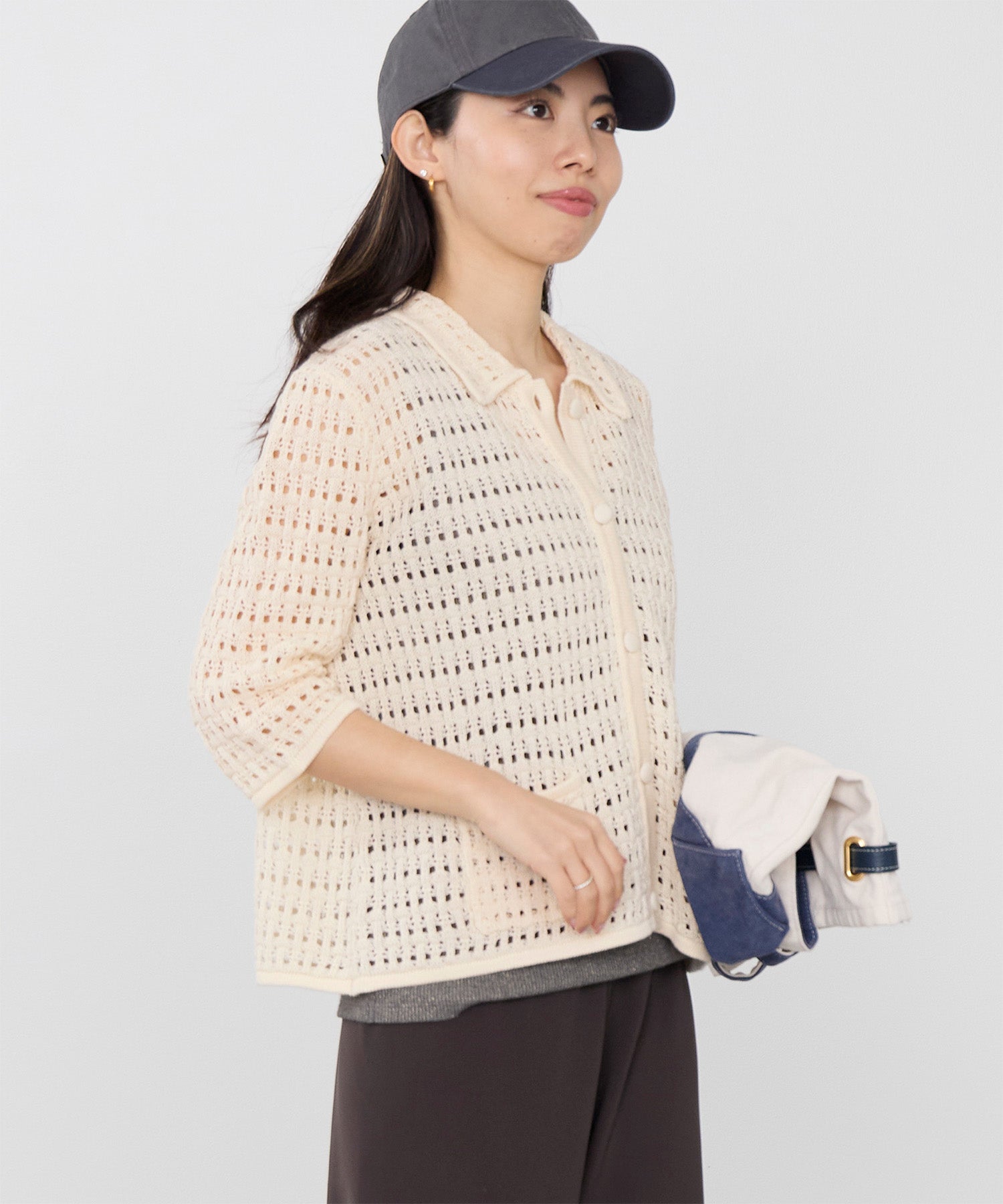 Traditional Weatherwear】ニットレースカーディガン | MICA&DEAL