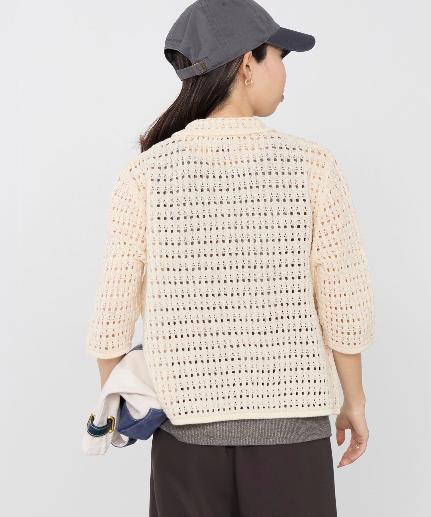 Traditional Weatherwear】ニットレースカーディガン | MICA&DEAL