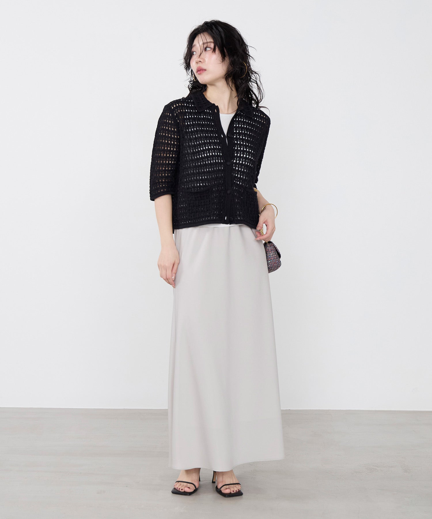 Traditional Weatherwear モヘアカーディガン S Traditional Weatherwear】ニットレースカーディガン | MICA&DEAL