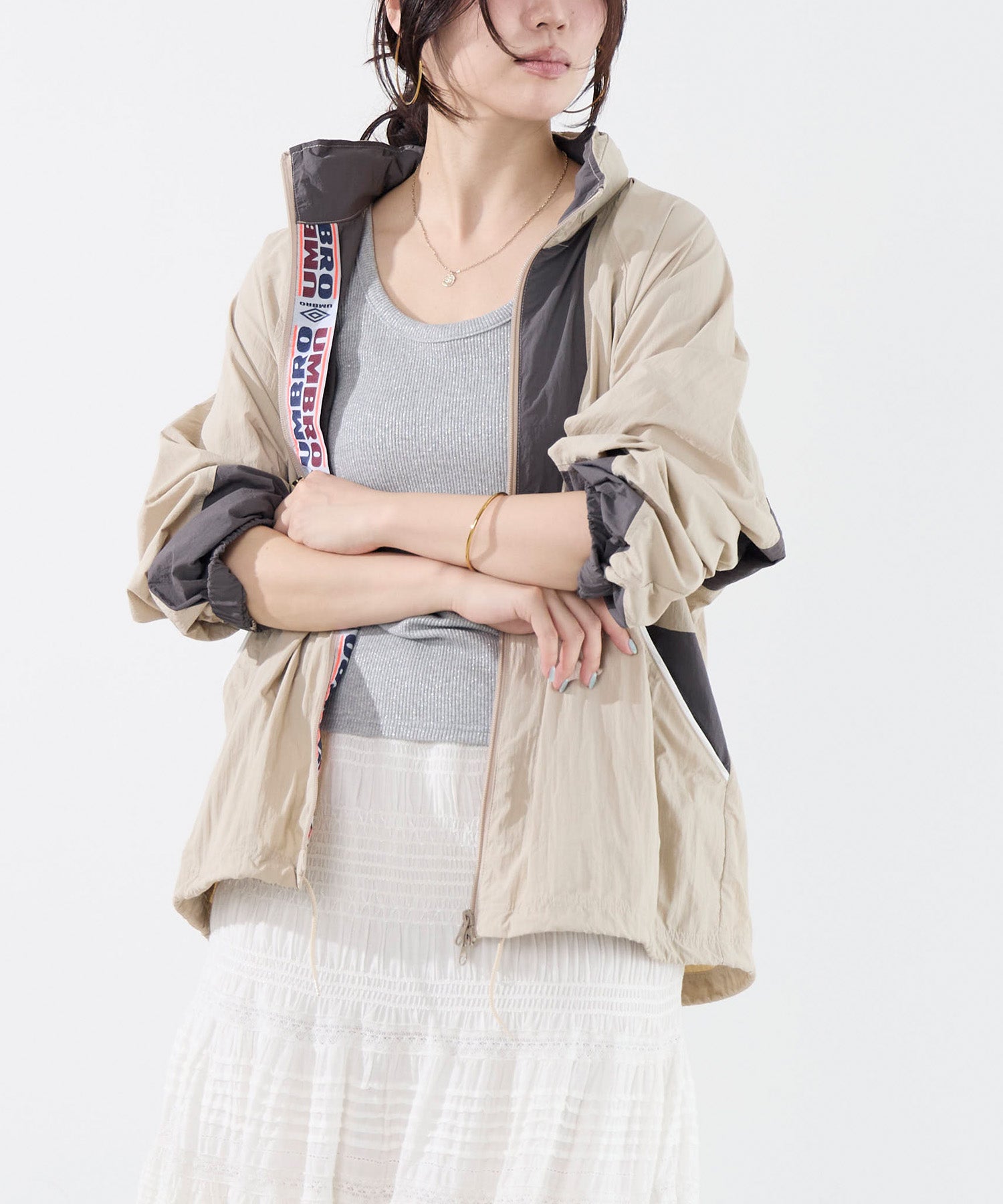 UMBRO×MICA&DEAL】配色ナイロンブルゾン | MICA&DEAL ONLINE STORE