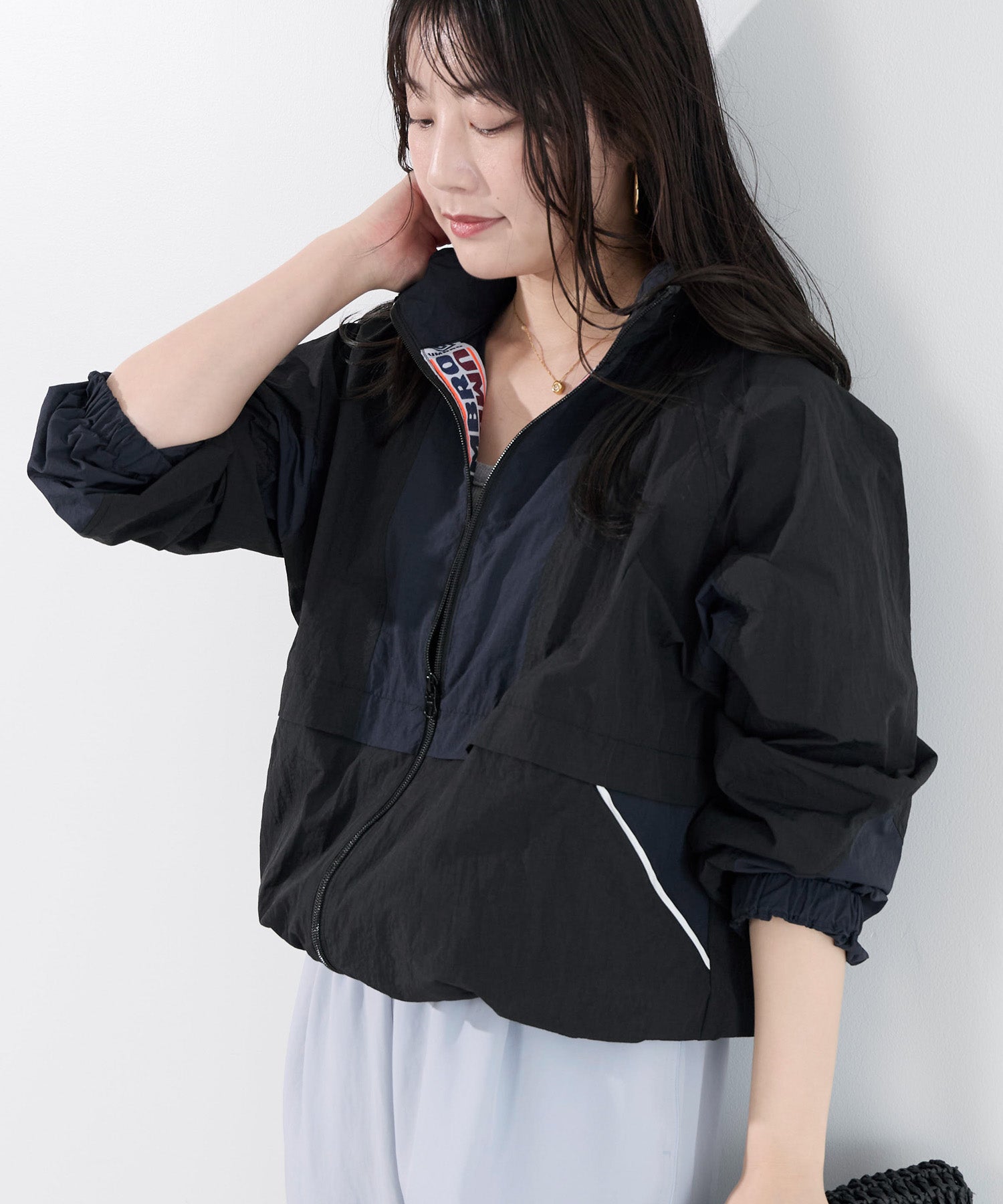 UMBRO×MICA&DEAL】配色ナイロンブルゾン | MICA&DEAL ONLINE STORE