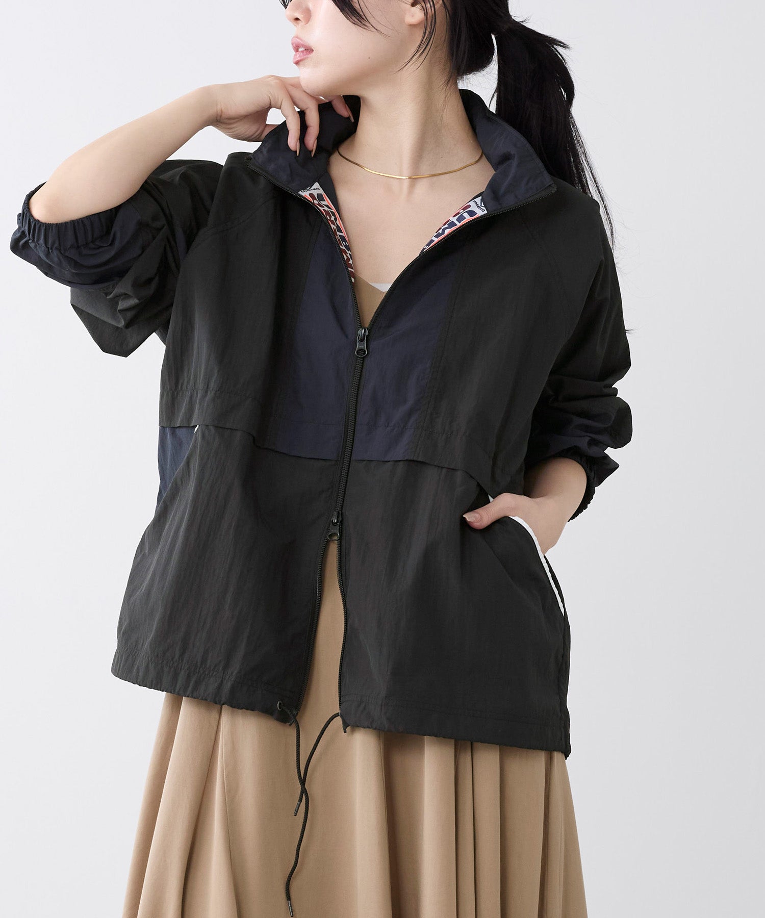 UMBRO×MICA&DEAL】配色ナイロンブルゾン | MICA&DEAL ONLINE STORE