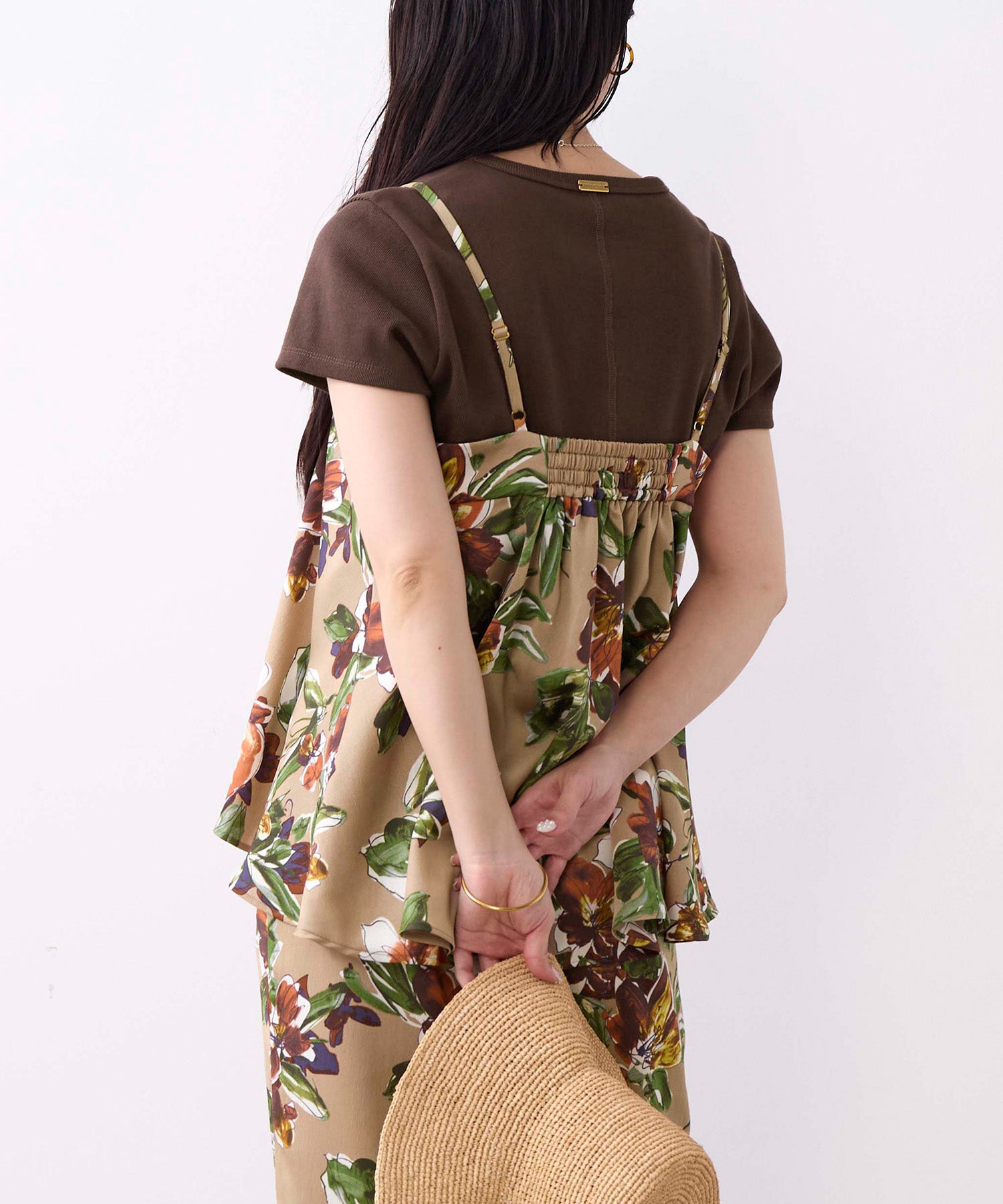 フラワープリントキャミソール | MICA&DEAL ONLINE STORE