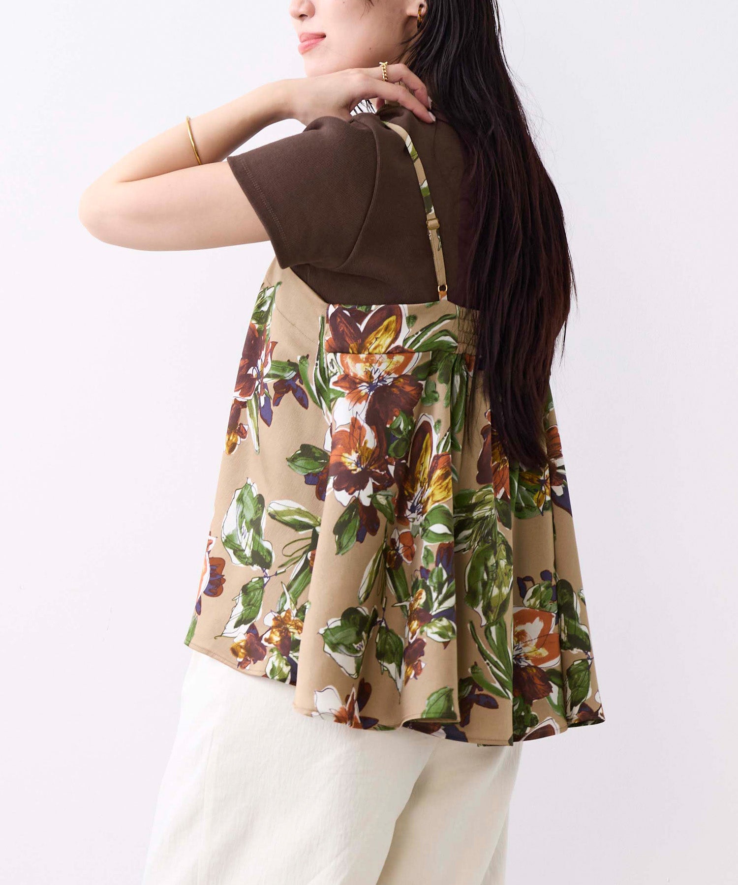 フラワープリントキャミソール | MICA&DEAL ONLINE STORE