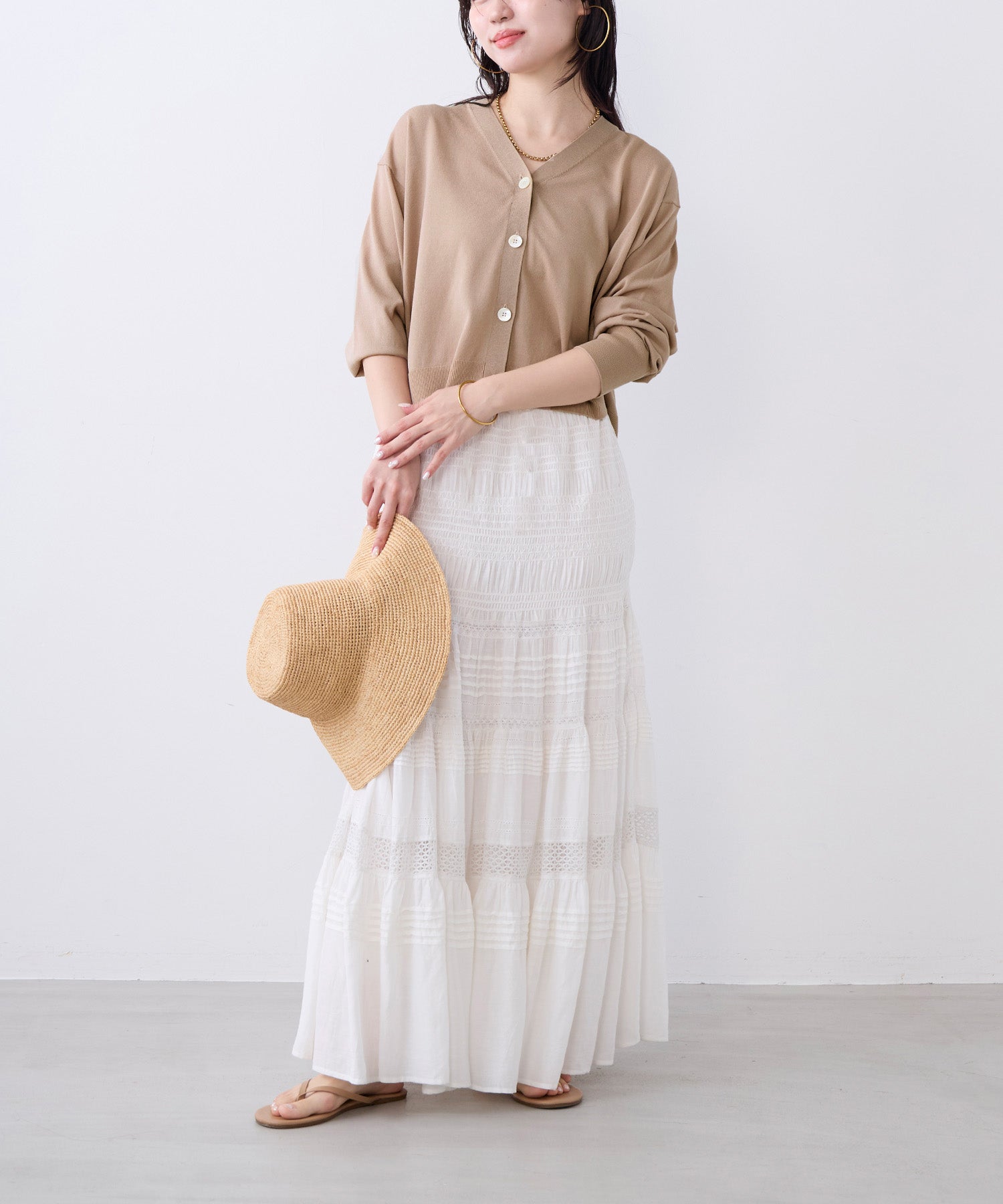 50%off]インドレースティアードスカート | MICA&DEAL ONLINE STORE