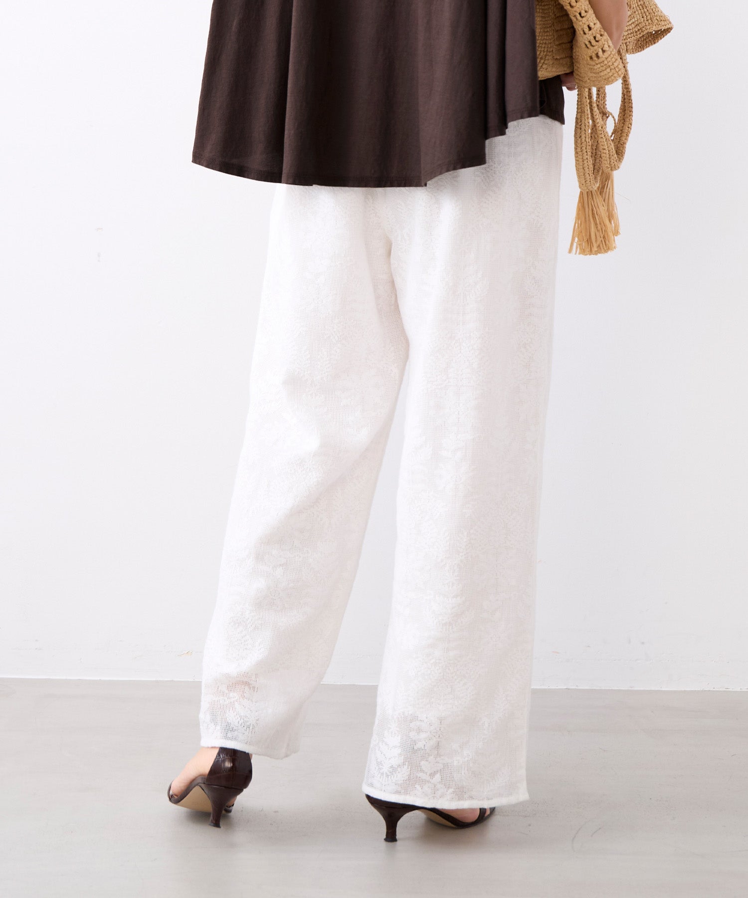 インドレースワイドパンツ | MICA&DEAL ONLINE STORE