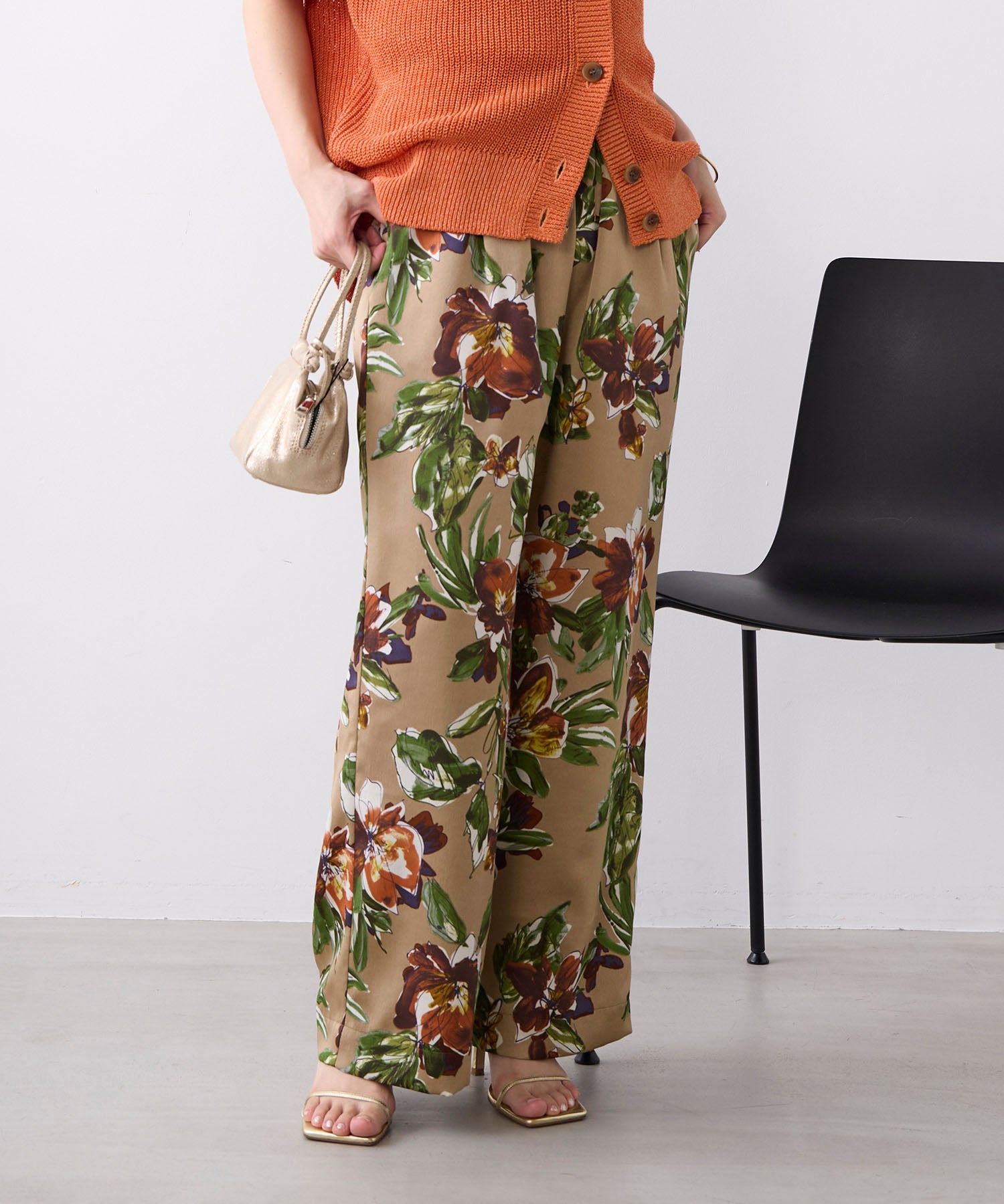 フラワープリントパンツ | MICA&DEAL ONLINE STORE