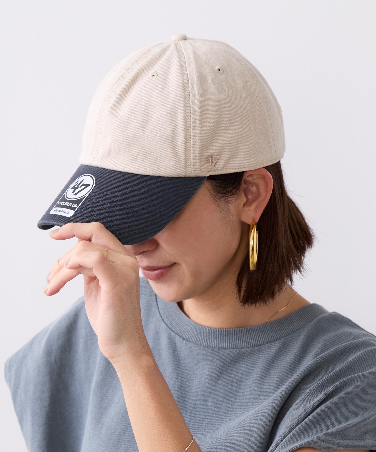 47×MICA&DEAL】別注-配色クリーンナップCAP | MICA&DEAL ONLINE STORE