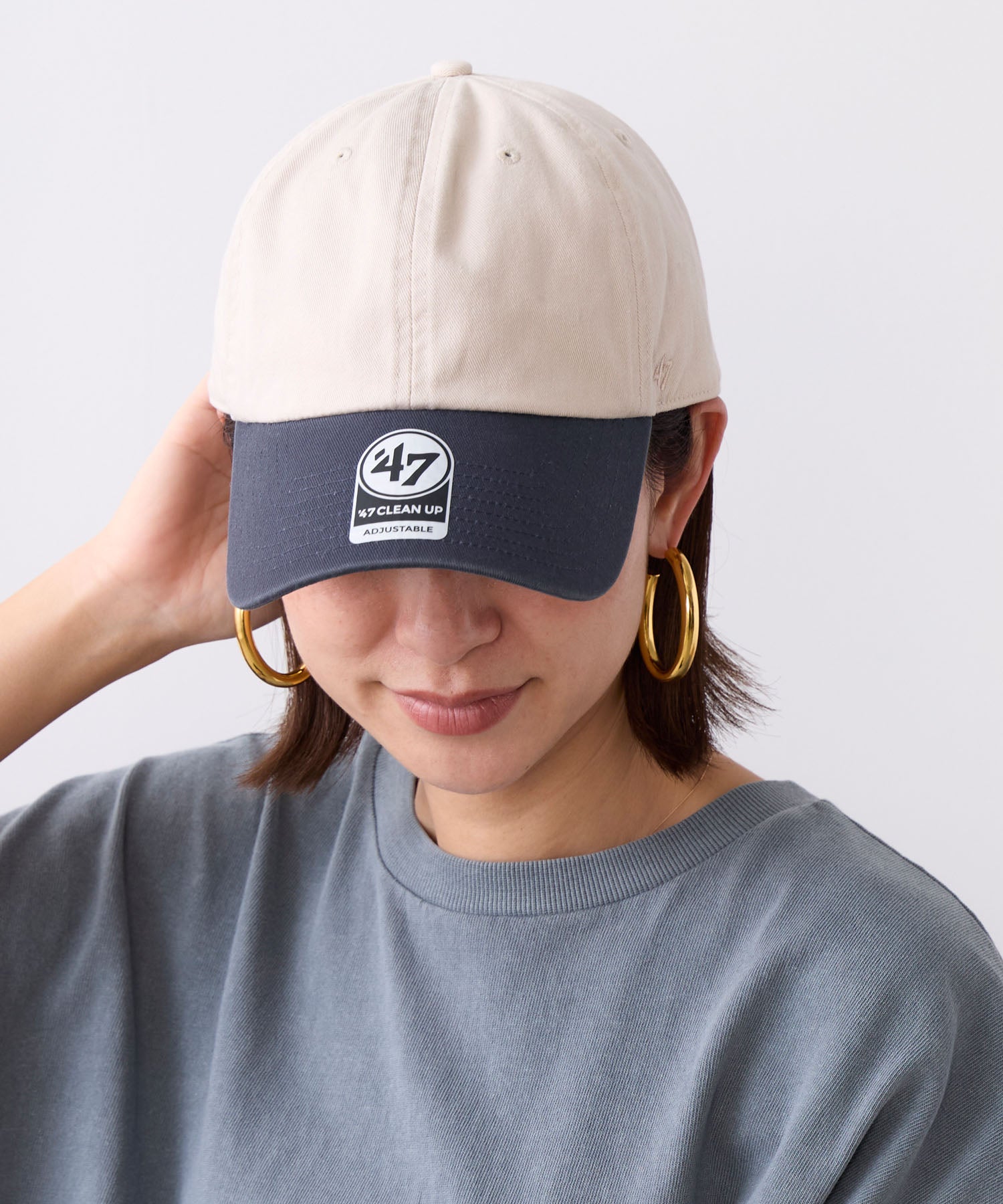47×MICA&DEAL】別注-配色クリーンナップCAP | MICA&DEAL ONLINE STORE