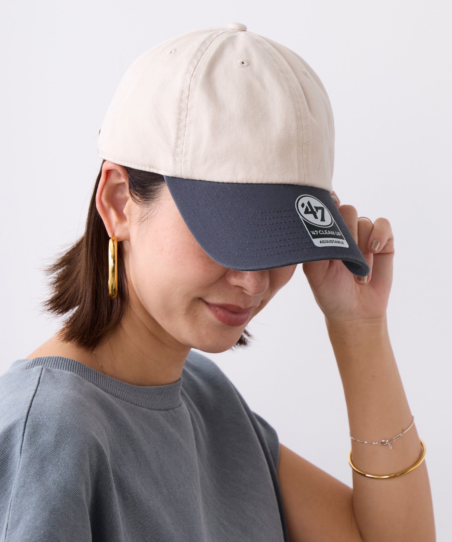 47×MICA&DEAL】別注-配色クリーンナップCAP | MICA&DEAL ONLINE STORE