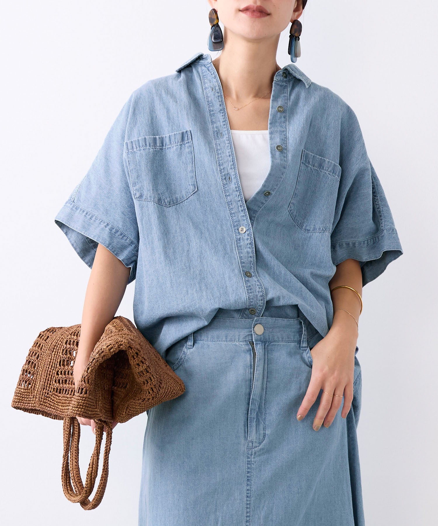 Spick&amp;Span ドルマンスリーブニット　SHIPS タックシャツ　2点 cd012-76522-02b.jpg?basethum=225