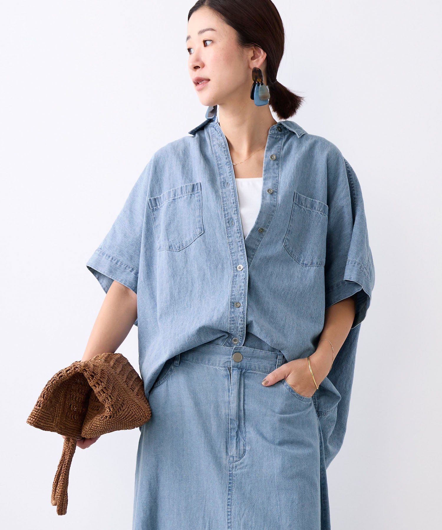 ユニオンランチドルマンスリーブ DOLMAN SLEEVE DRAPE TOP / ドルマンスリーブドレープトップ