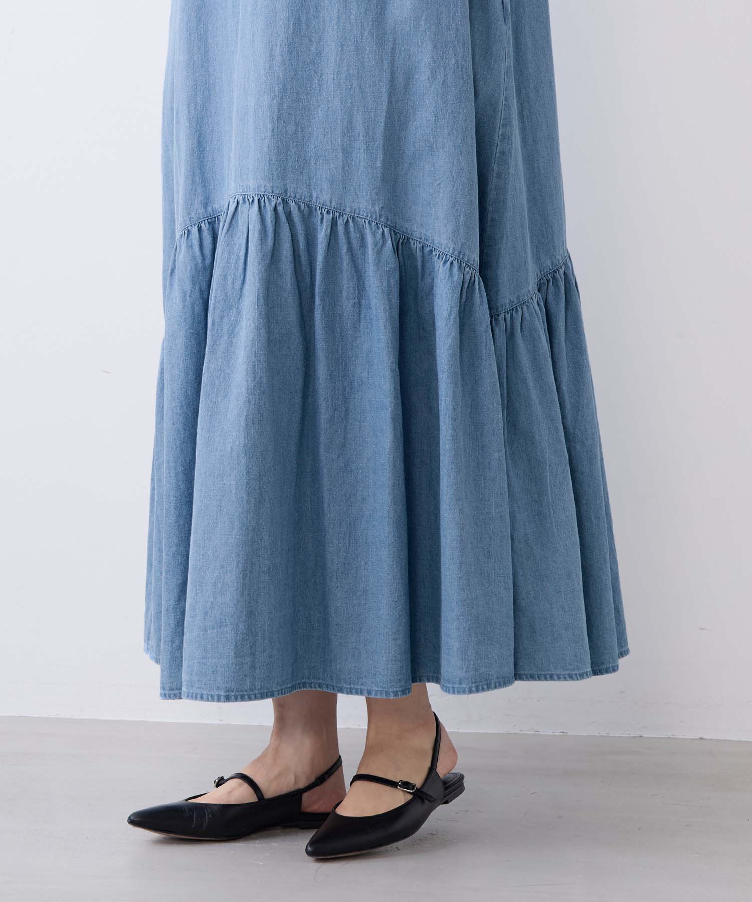 スキッパーデニムワンピース | MICA&DEAL ONLINE STORE