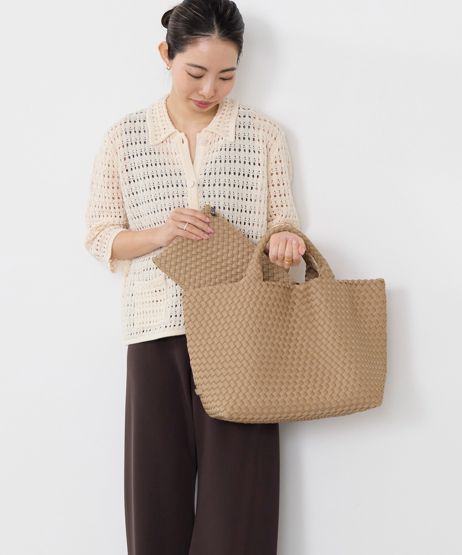 NAGHEDI】トートバッグ-St Barths Medium Tote | MICA&DEAL ONLINE STORE