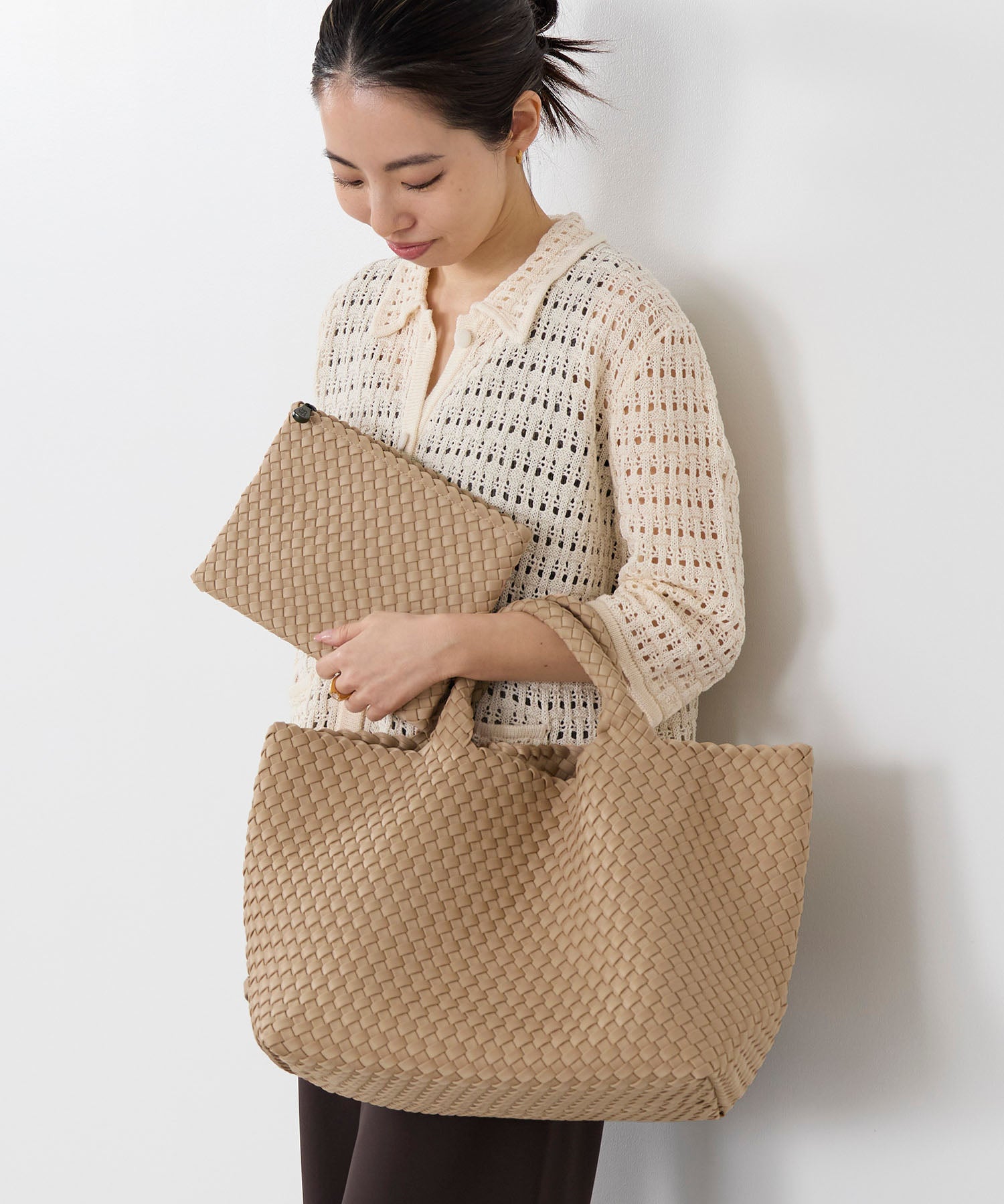 NAGHEDI】トートバッグ-St Barths Medium Tote | MICA&DEAL ONLINE STORE