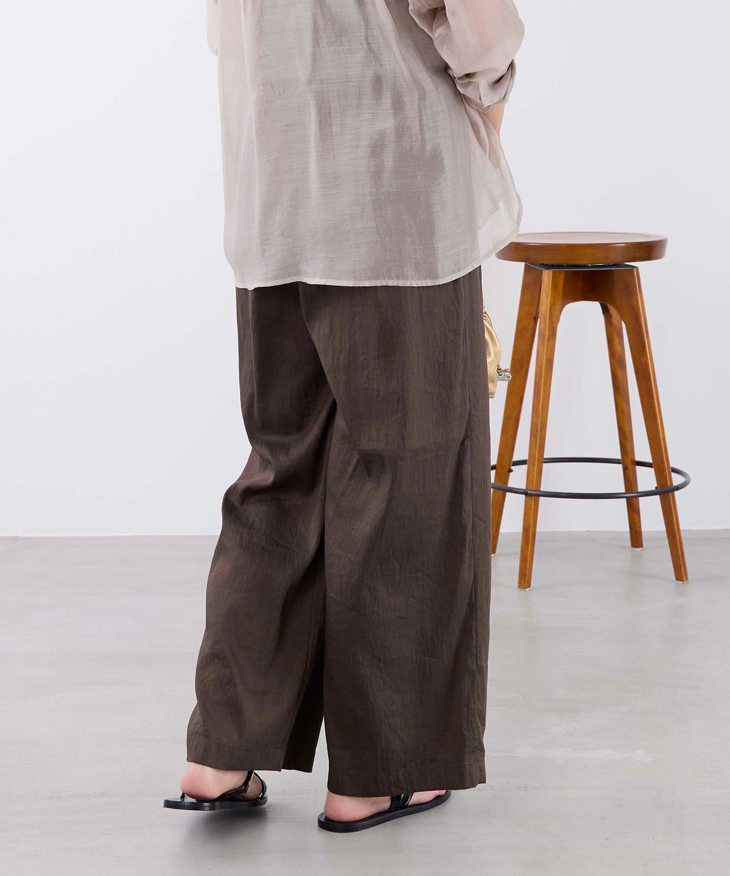 50%off]シアーワイドパンツ | MICA&DEAL ONLINE STORE